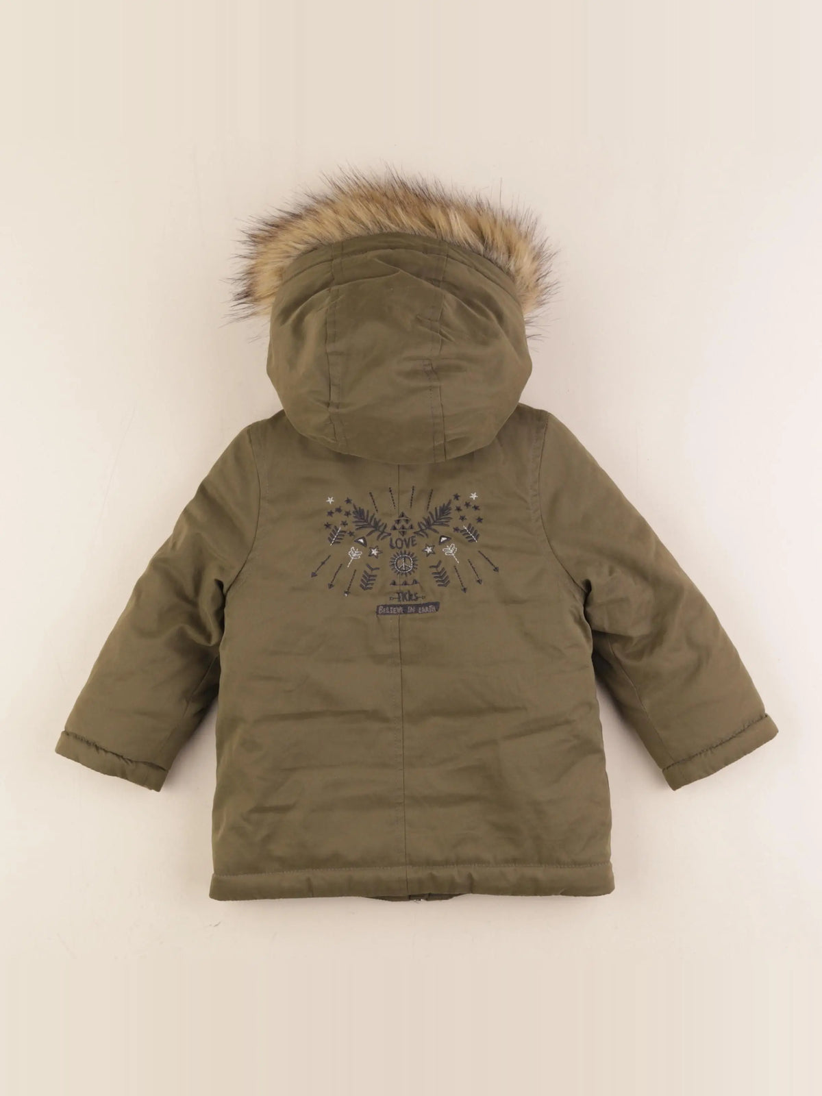 IKKS - parka vert, or - 18 mois