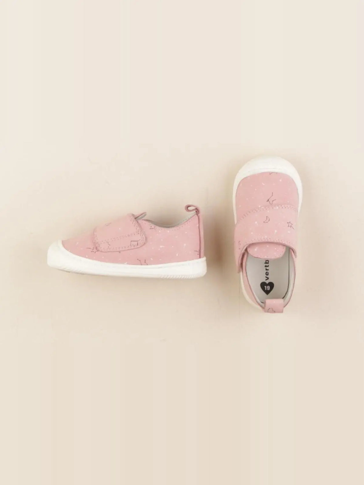 Vertbaudet - chaussons rose - pointure 19