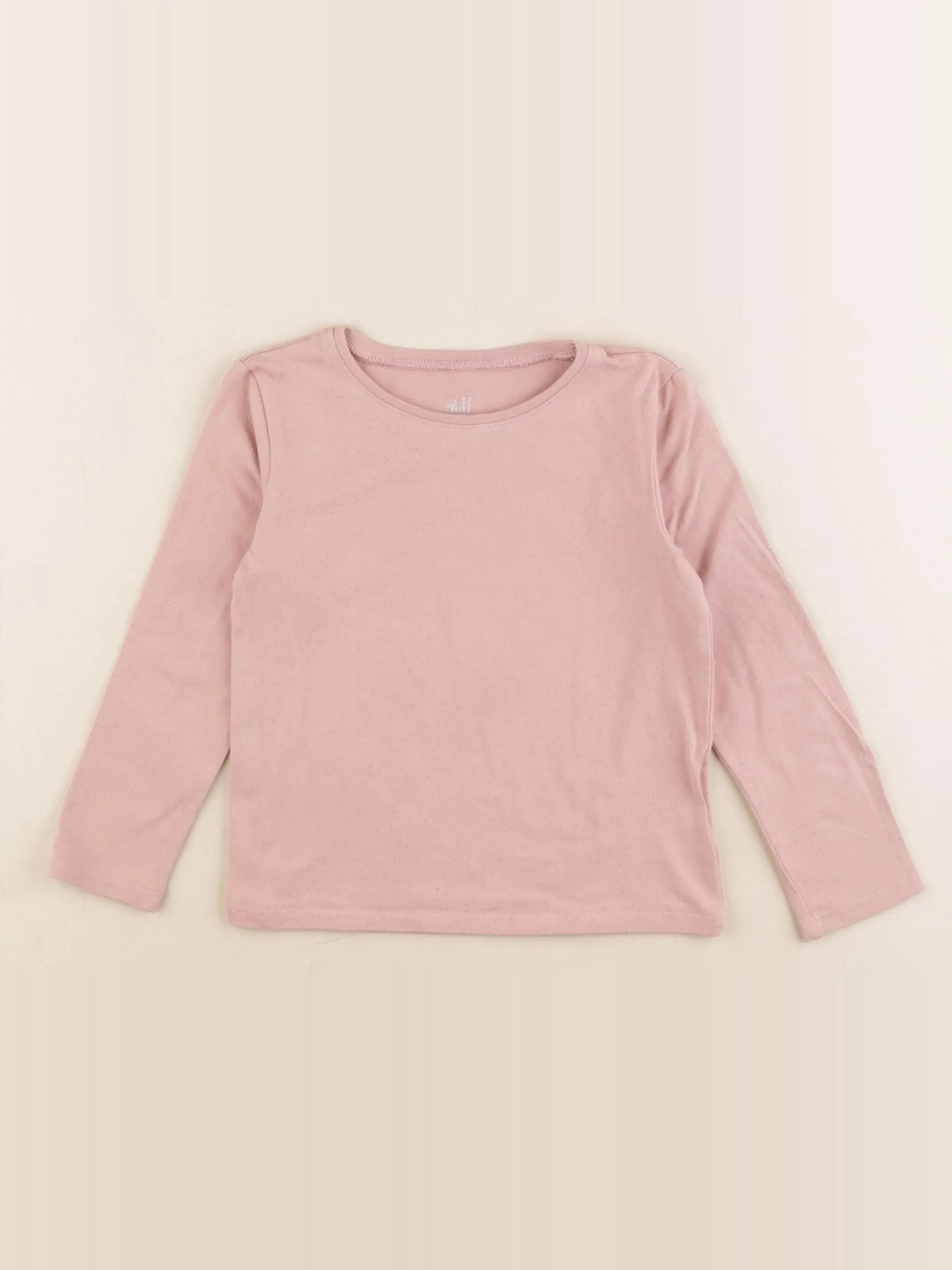 H&M - tee-shirt rose - 3/4 ans