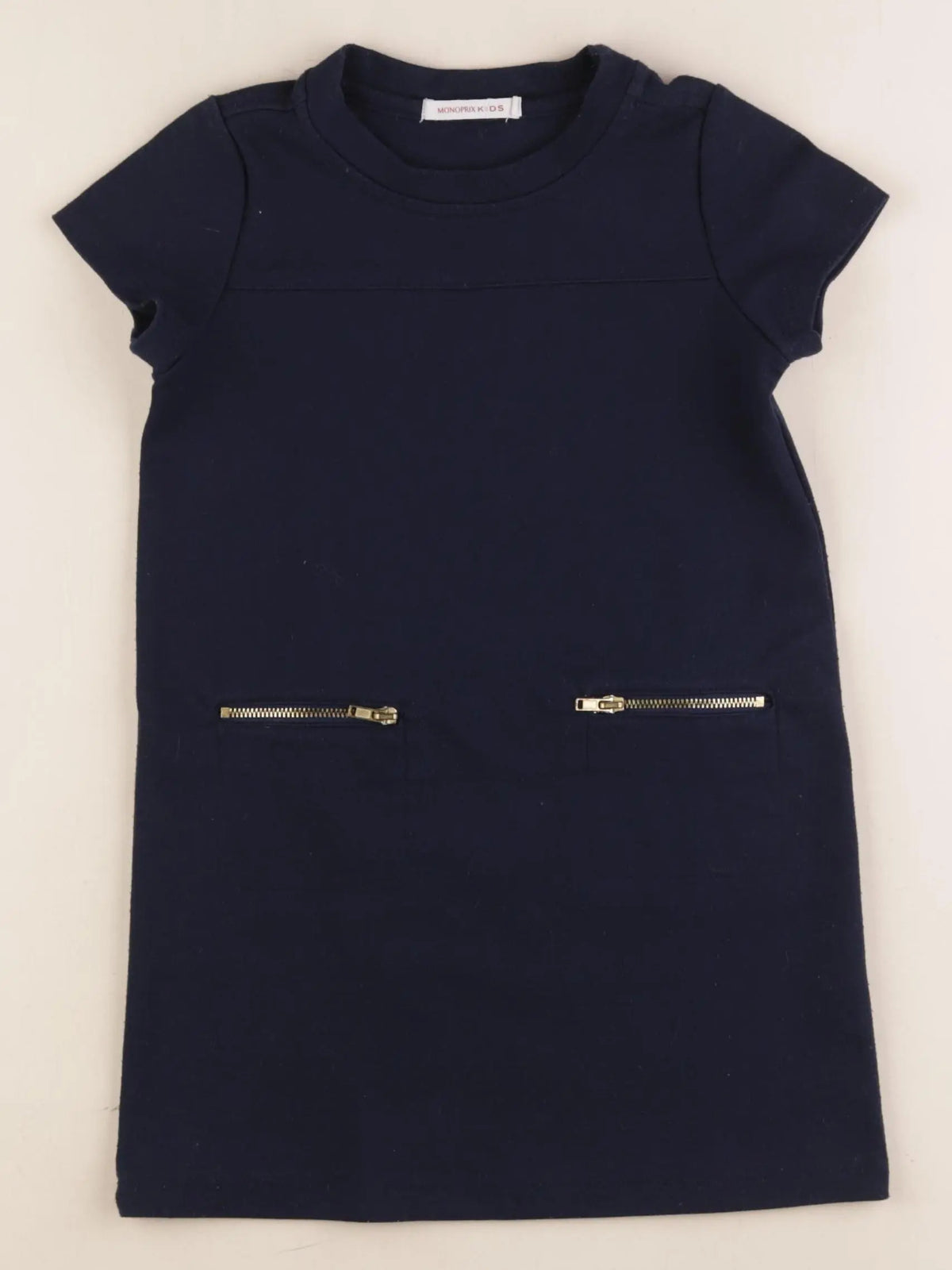 Monoprix - robe bleu - 5 ans