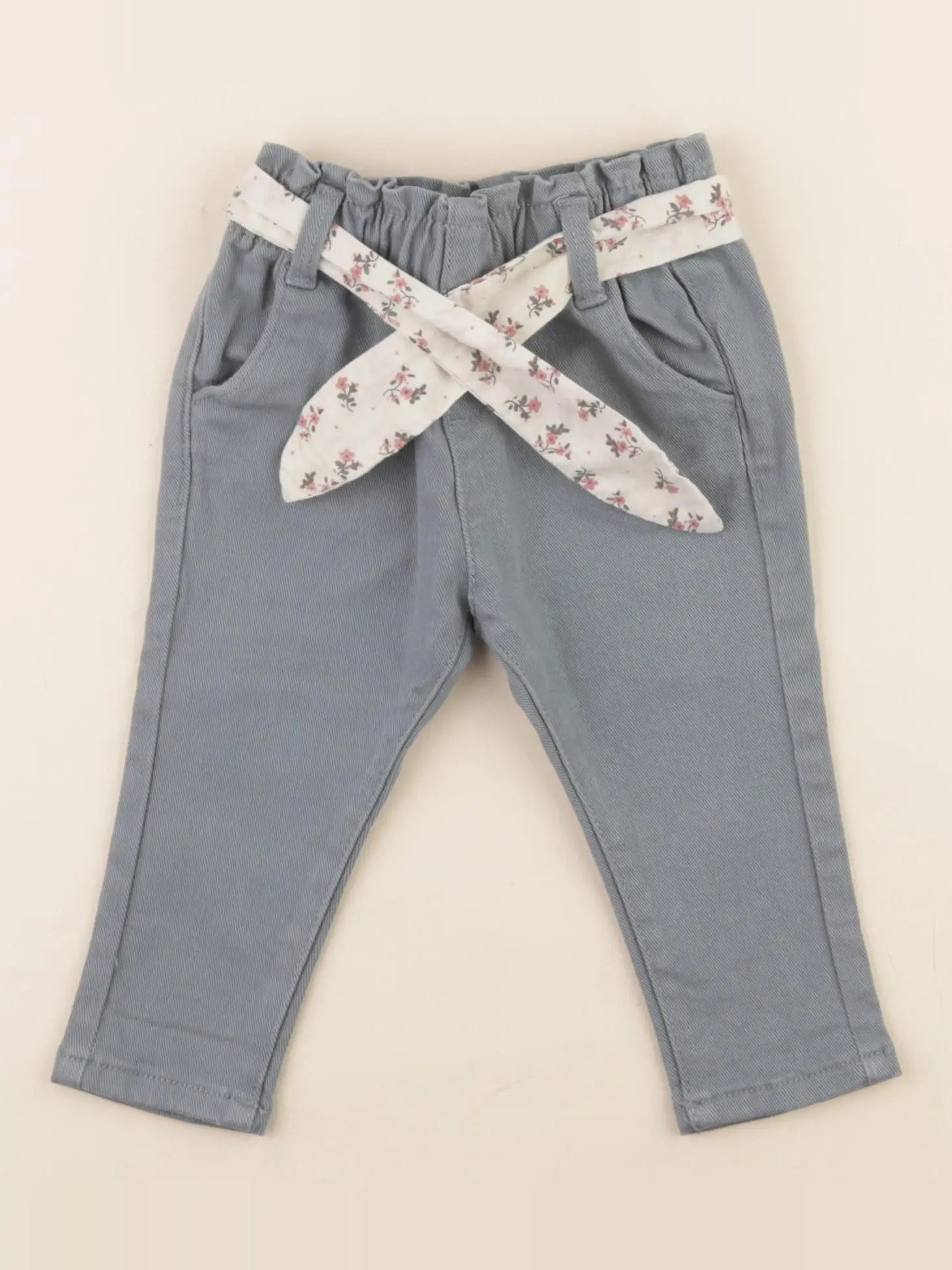 Vertbaudet - jean bleu - 6 mois