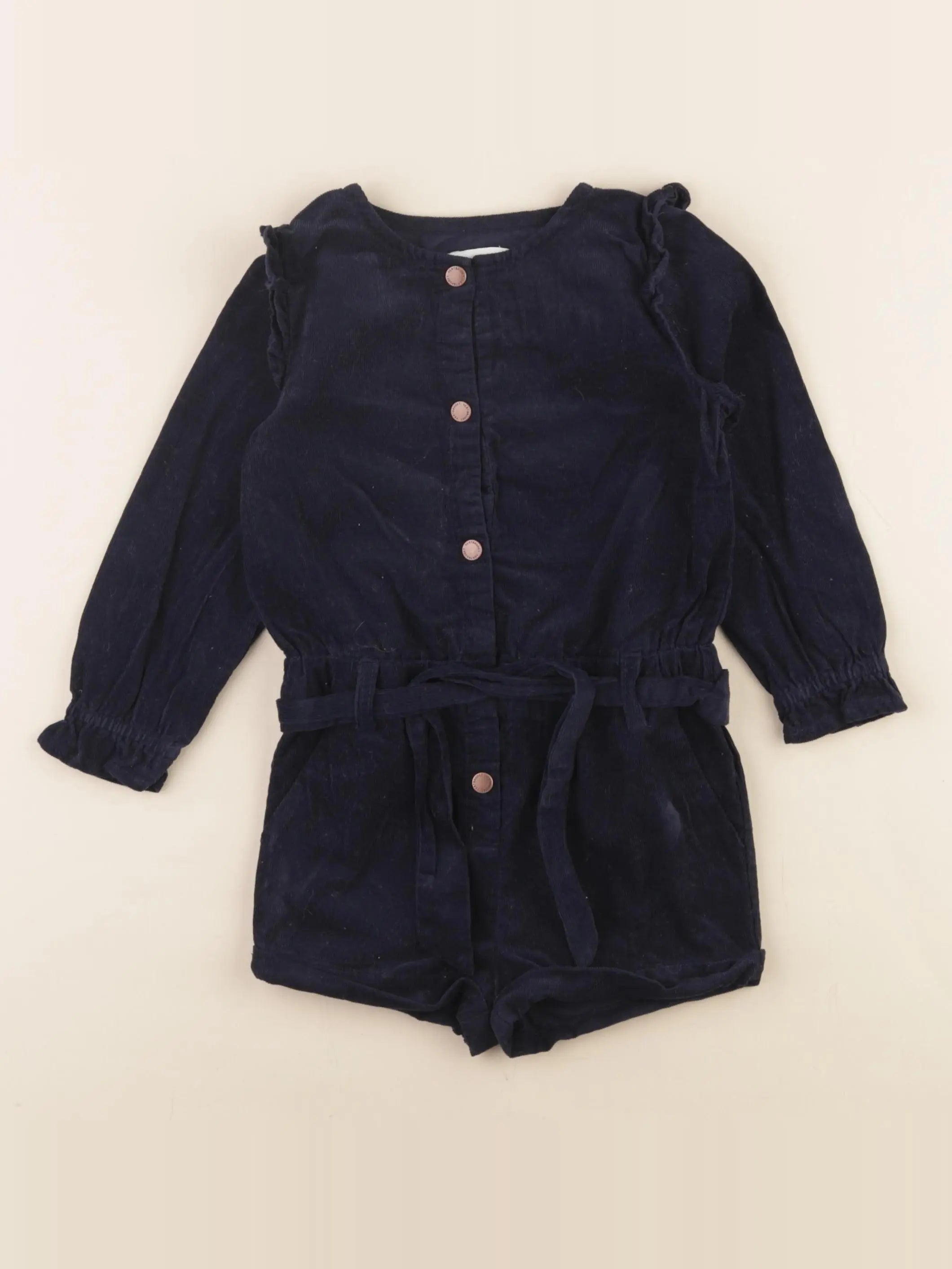 Vertbaudet - combinaison bleu - 3 ans