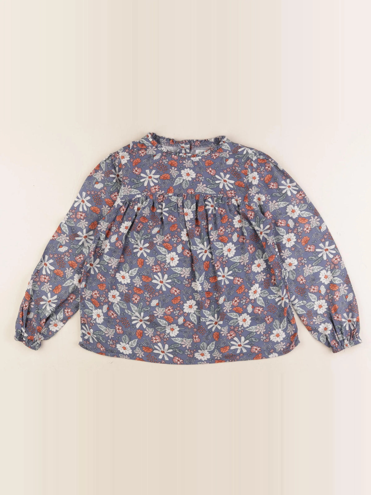 Vertbaudet - blouse multicolore - 8 ans
