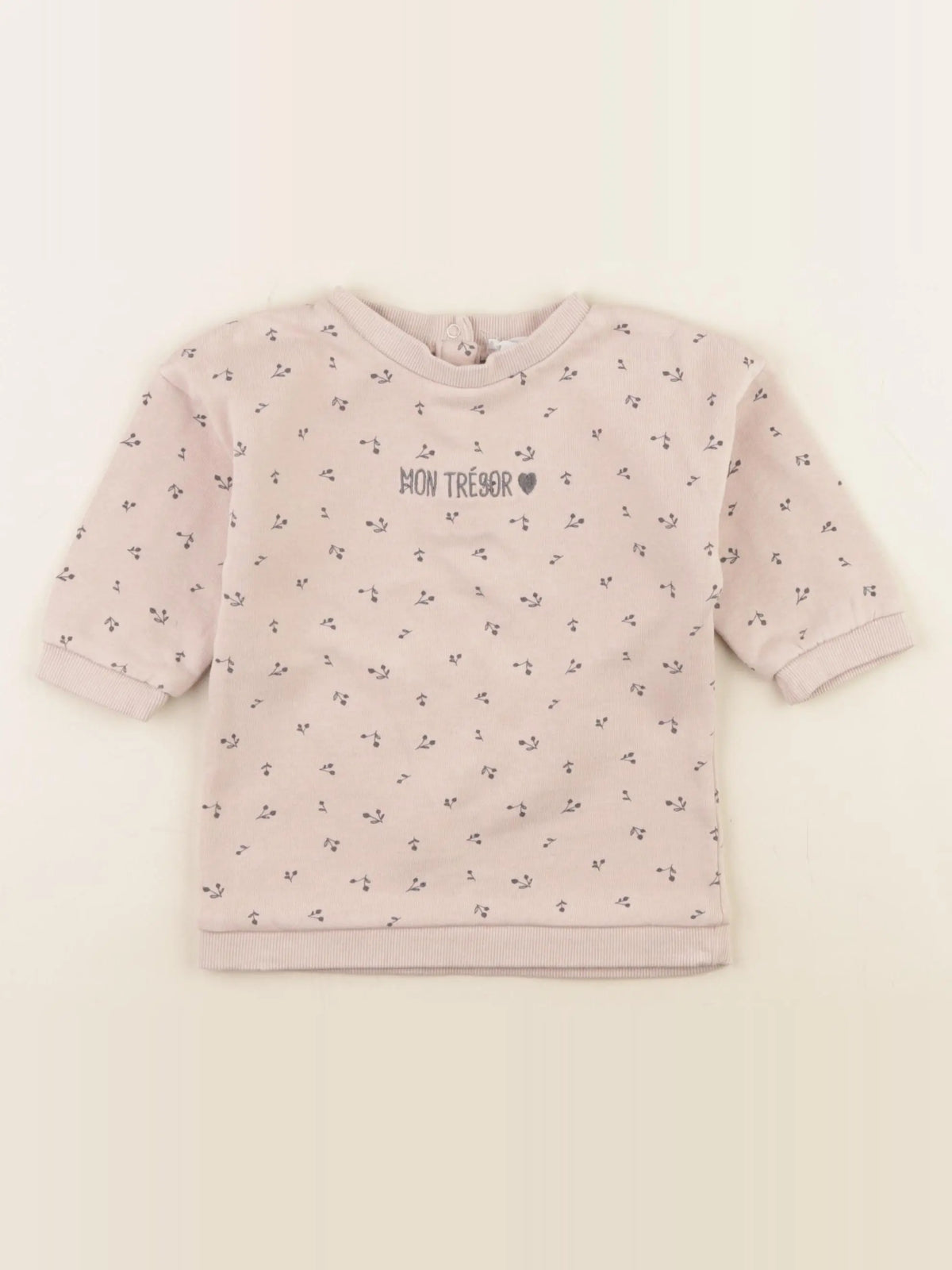 Vertbaudet - robe rose - 12 mois