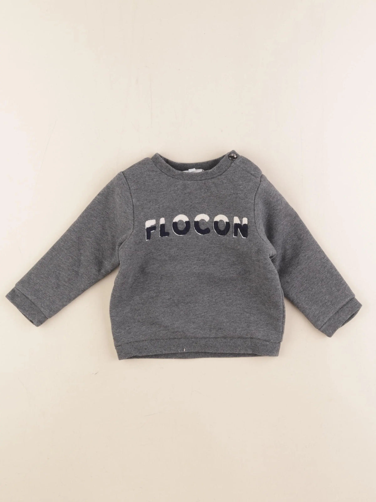 Jacadi - sweat gris - 18 mois