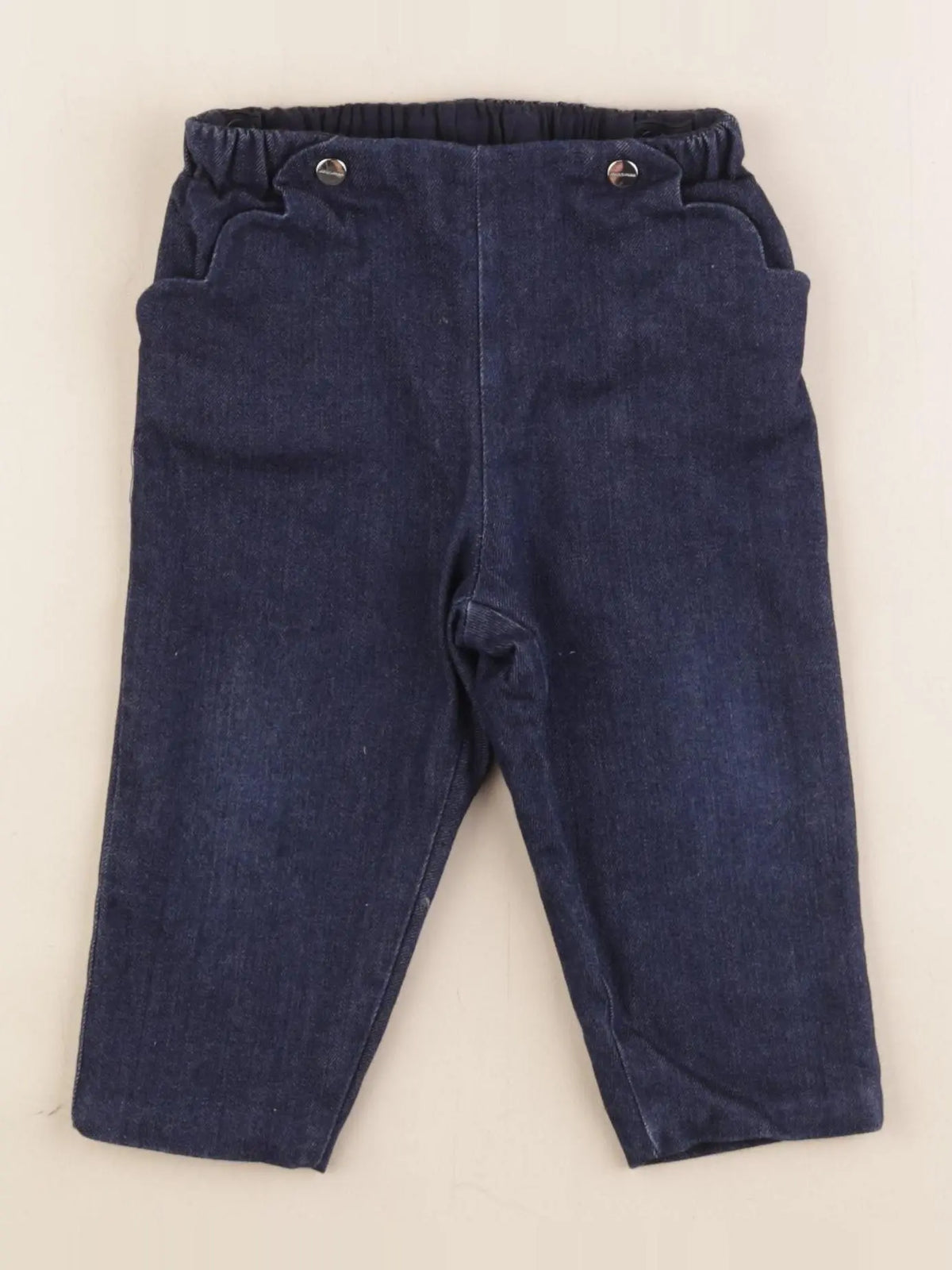 Jacadi - pantalon bleu - 12 mois
