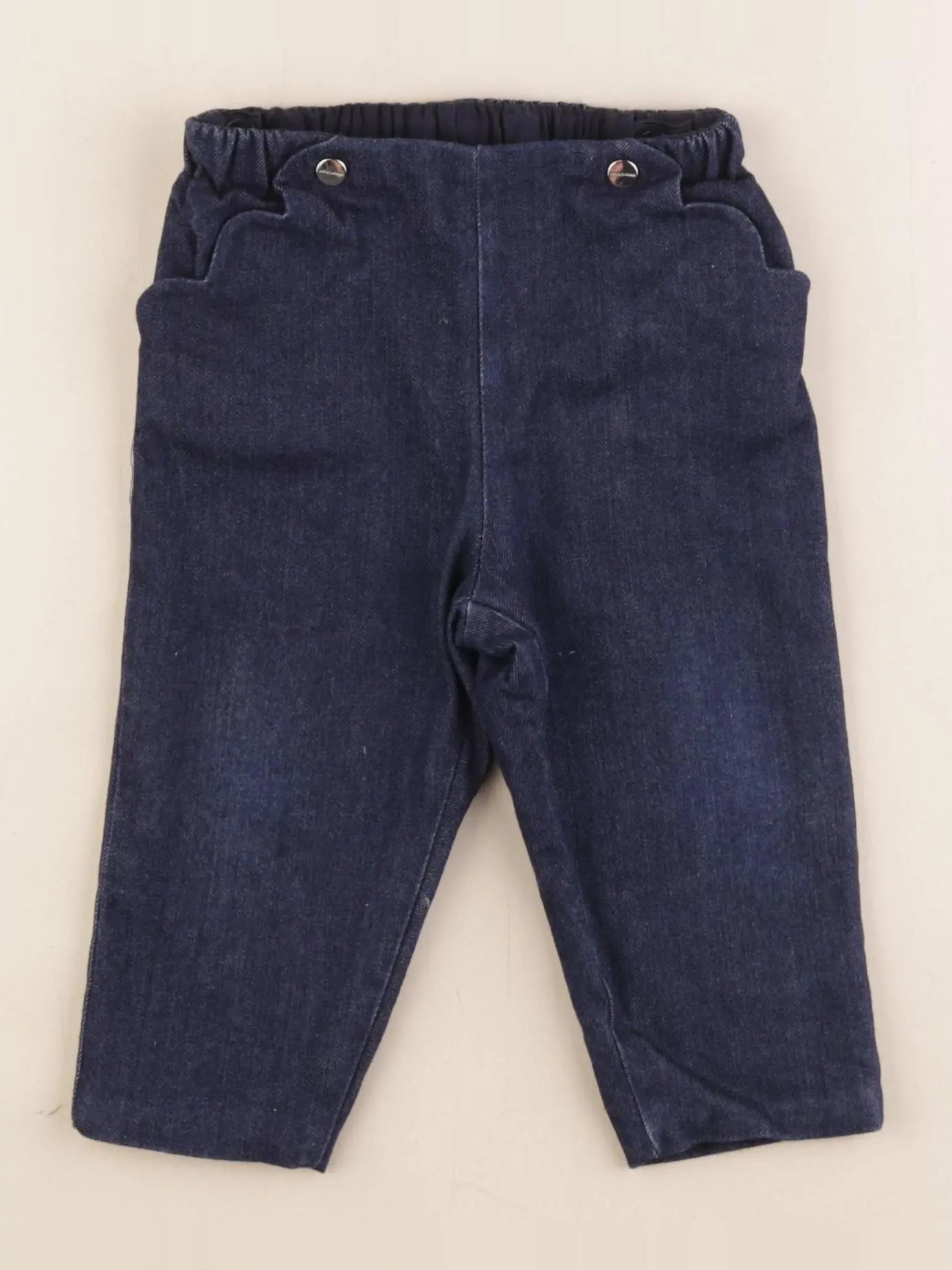 Jacadi - pantalon bleu - 12 mois