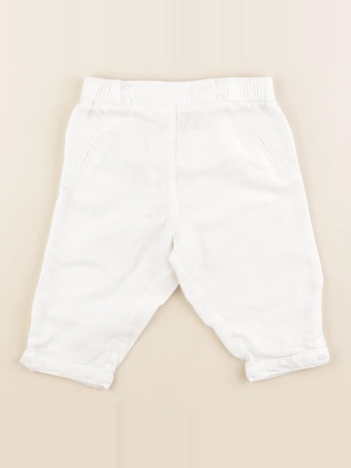 Cyrillus - pantalon blanc - 6 mois