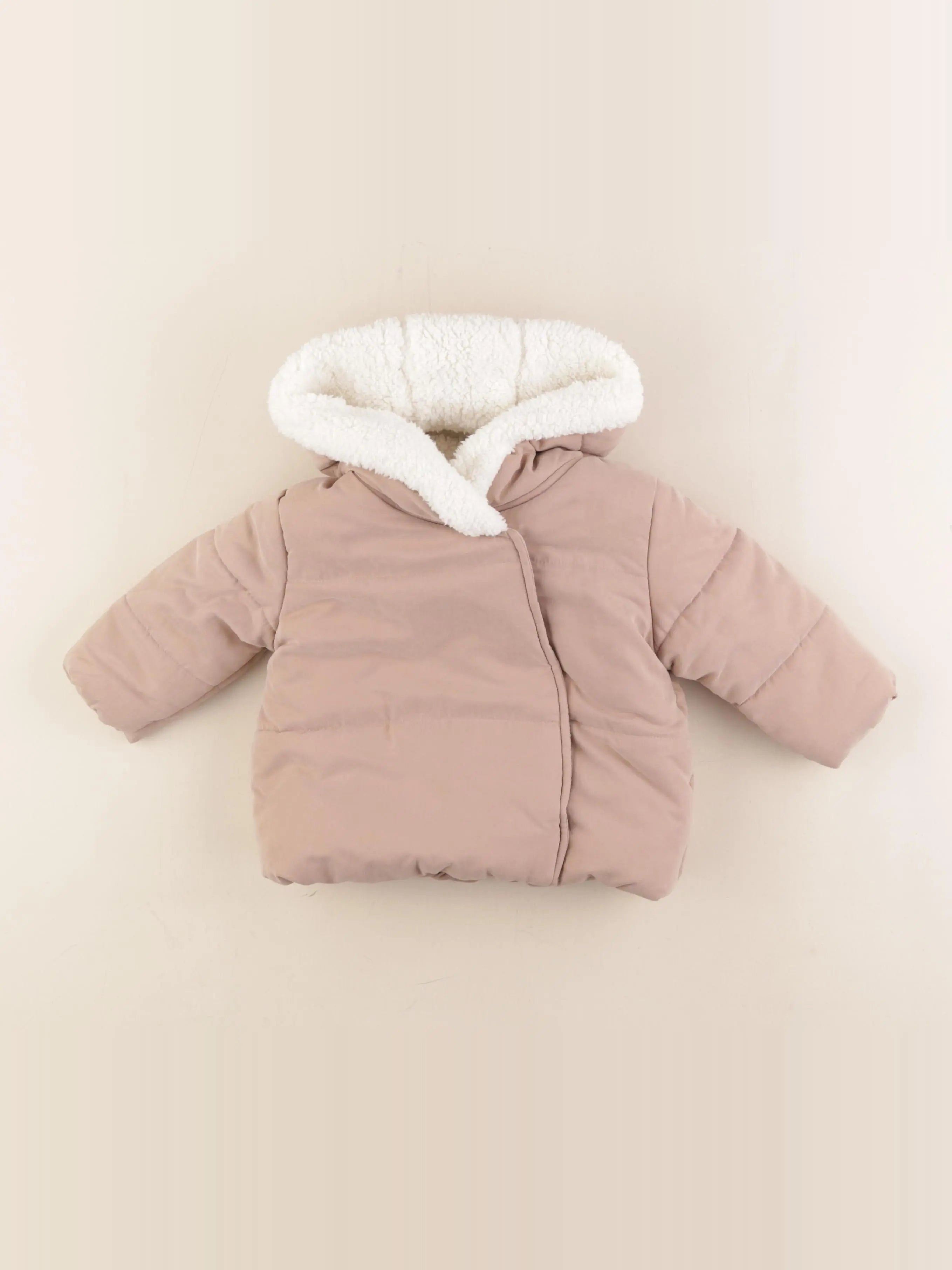 La Redoute - manteau rose - 9 mois