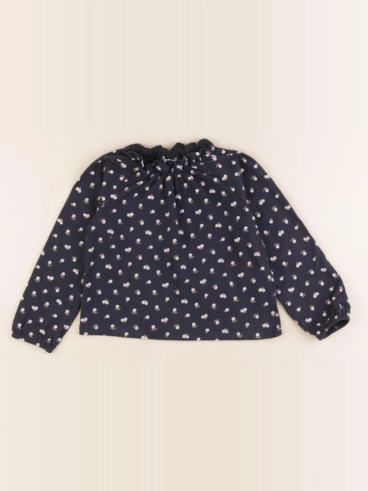 Vertbaudet - blouse bleu - 4 ans