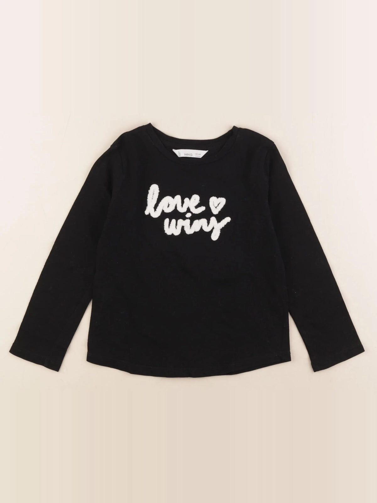 Mango - tee-shirt noir - 6 ans