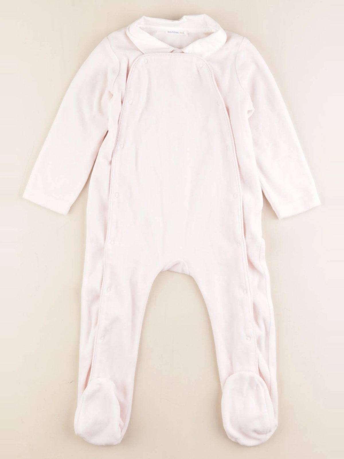Boutchou - pyjama velours rose - 24 mois