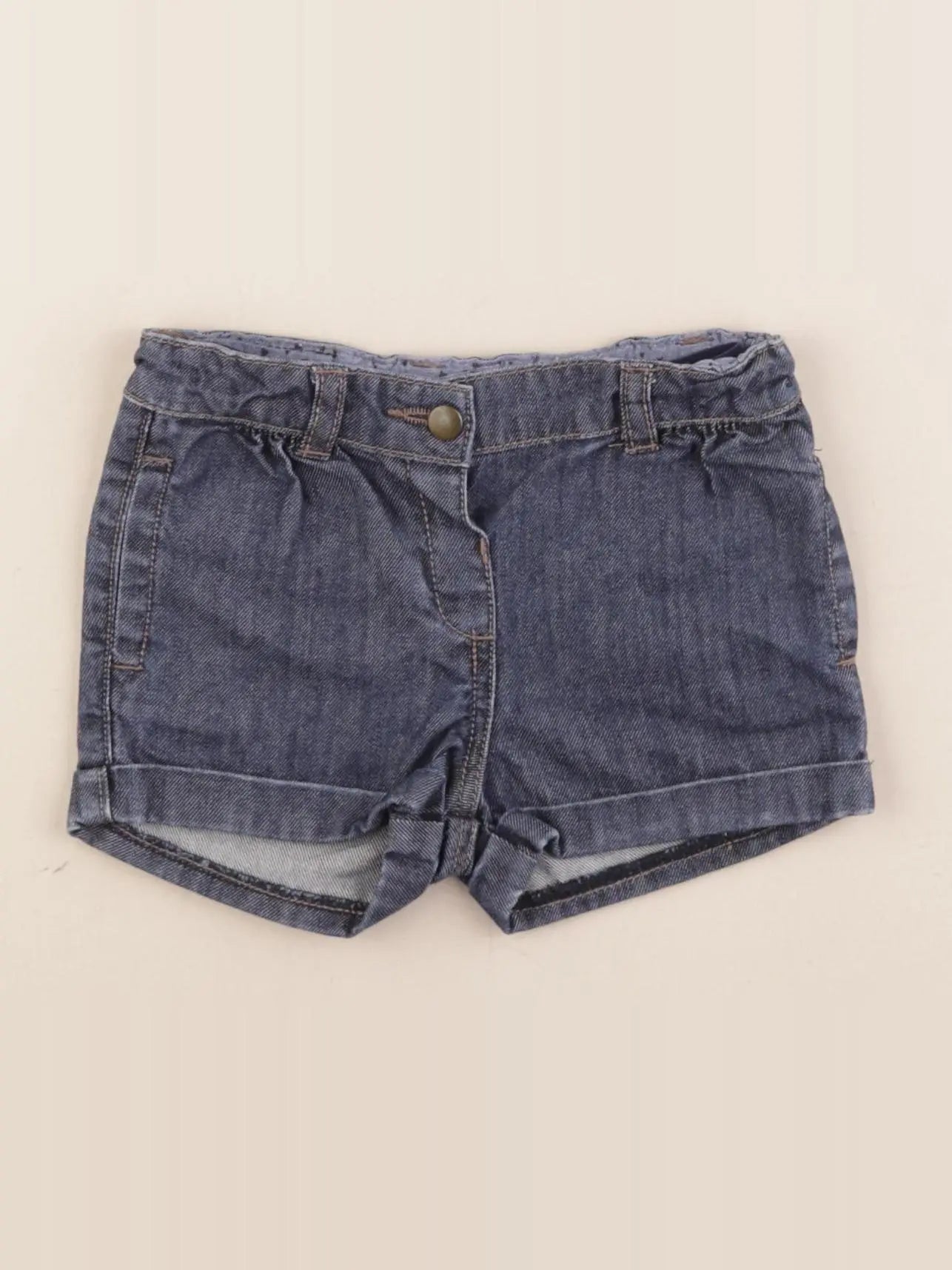 Boutchou - short bleu - 9 mois