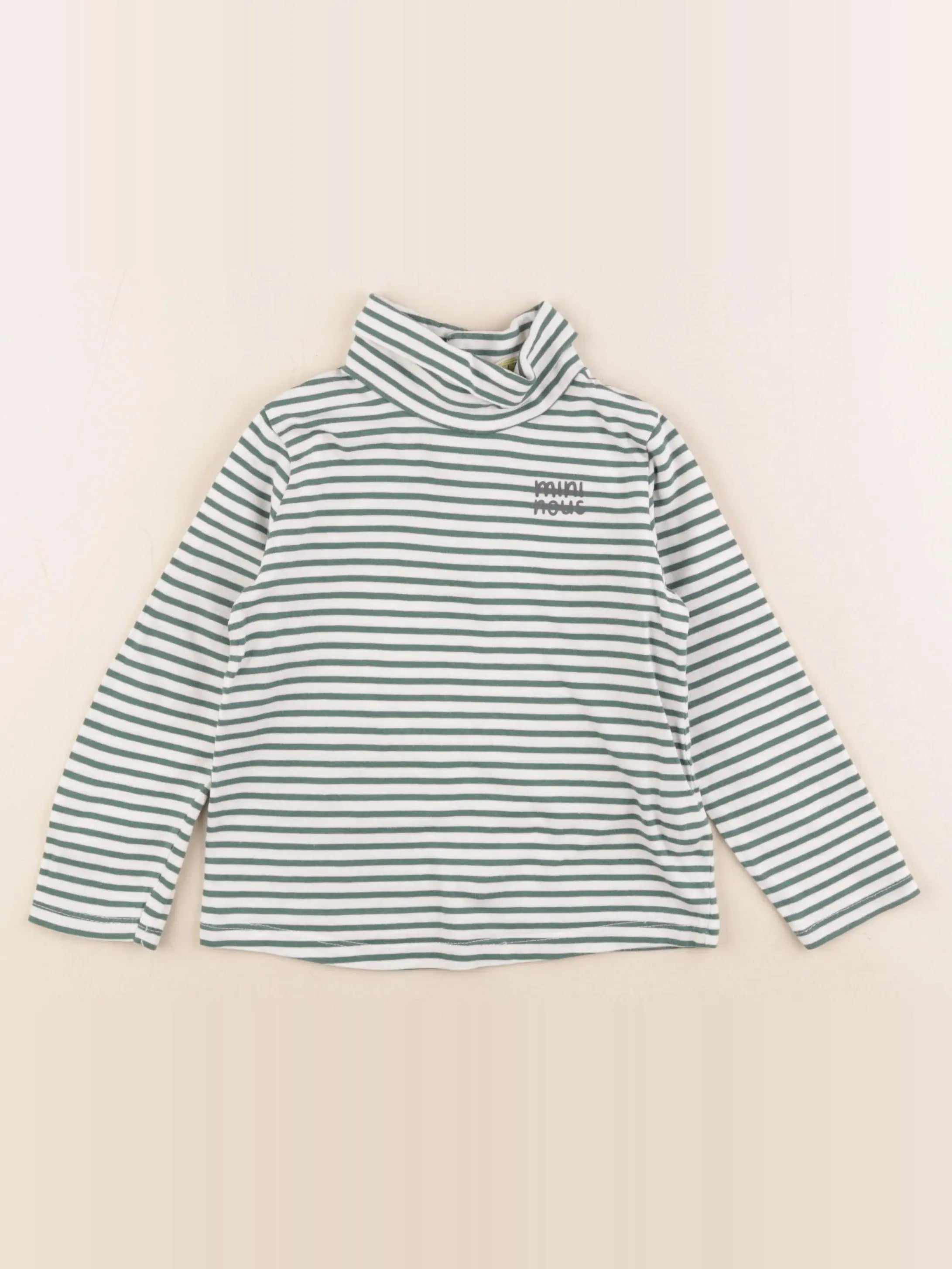 Tape à l'oeil - sous-pull blanc, vert - 36 mois
