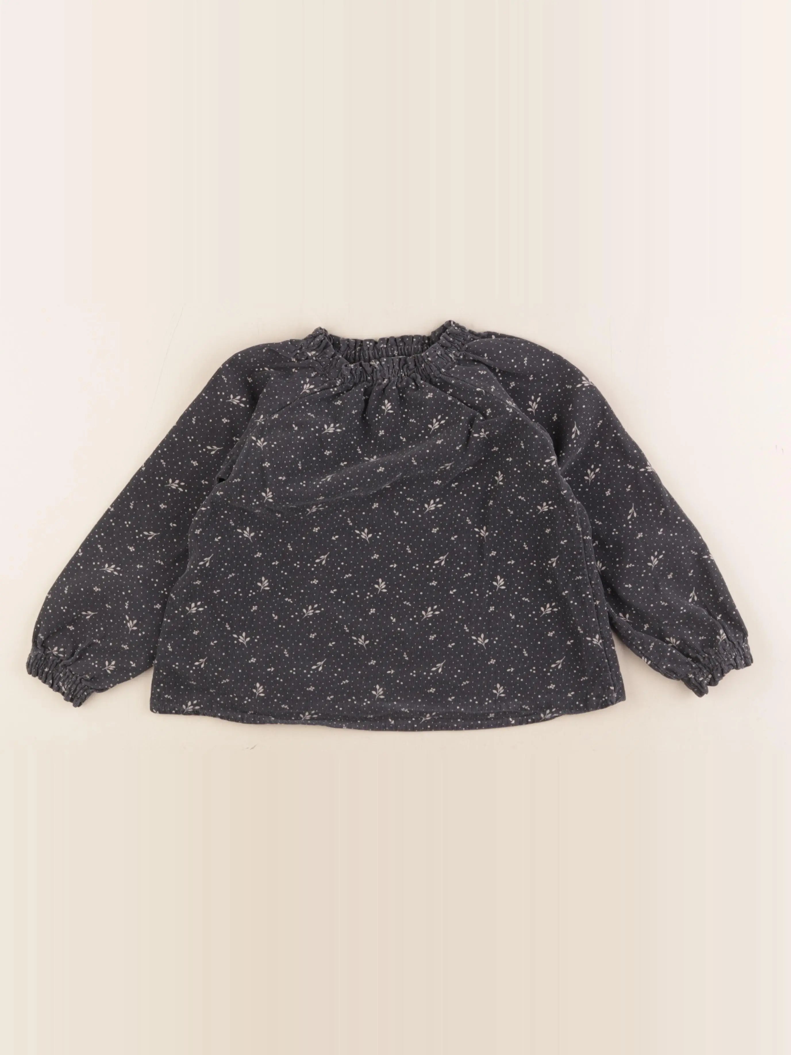 Vertbaudet - blouse gris - 5 ans