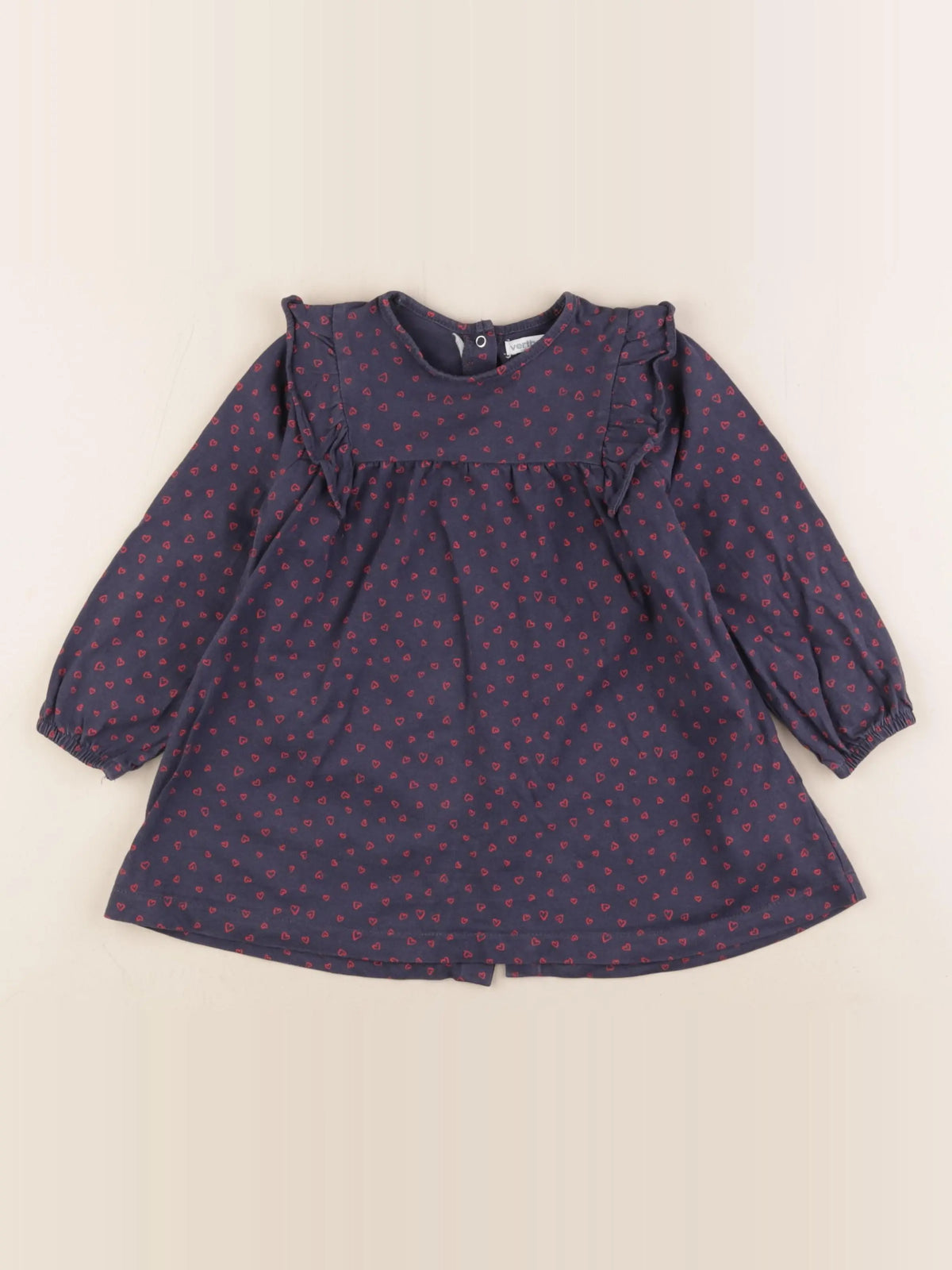 Vertbaudet - robe bleu - 3 ans