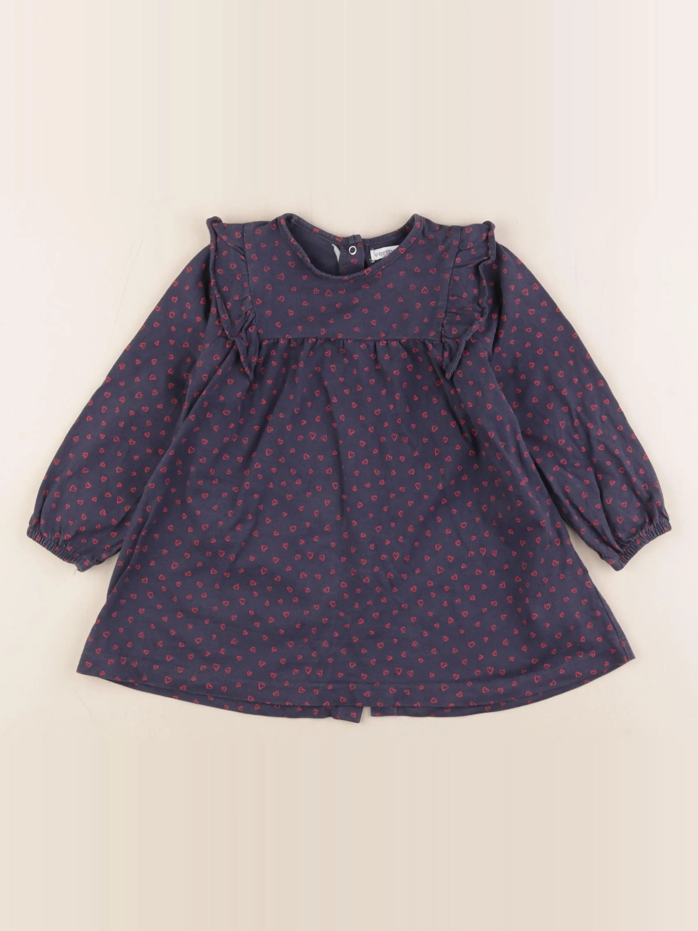 Vertbaudet - robe bleu - 3 ans