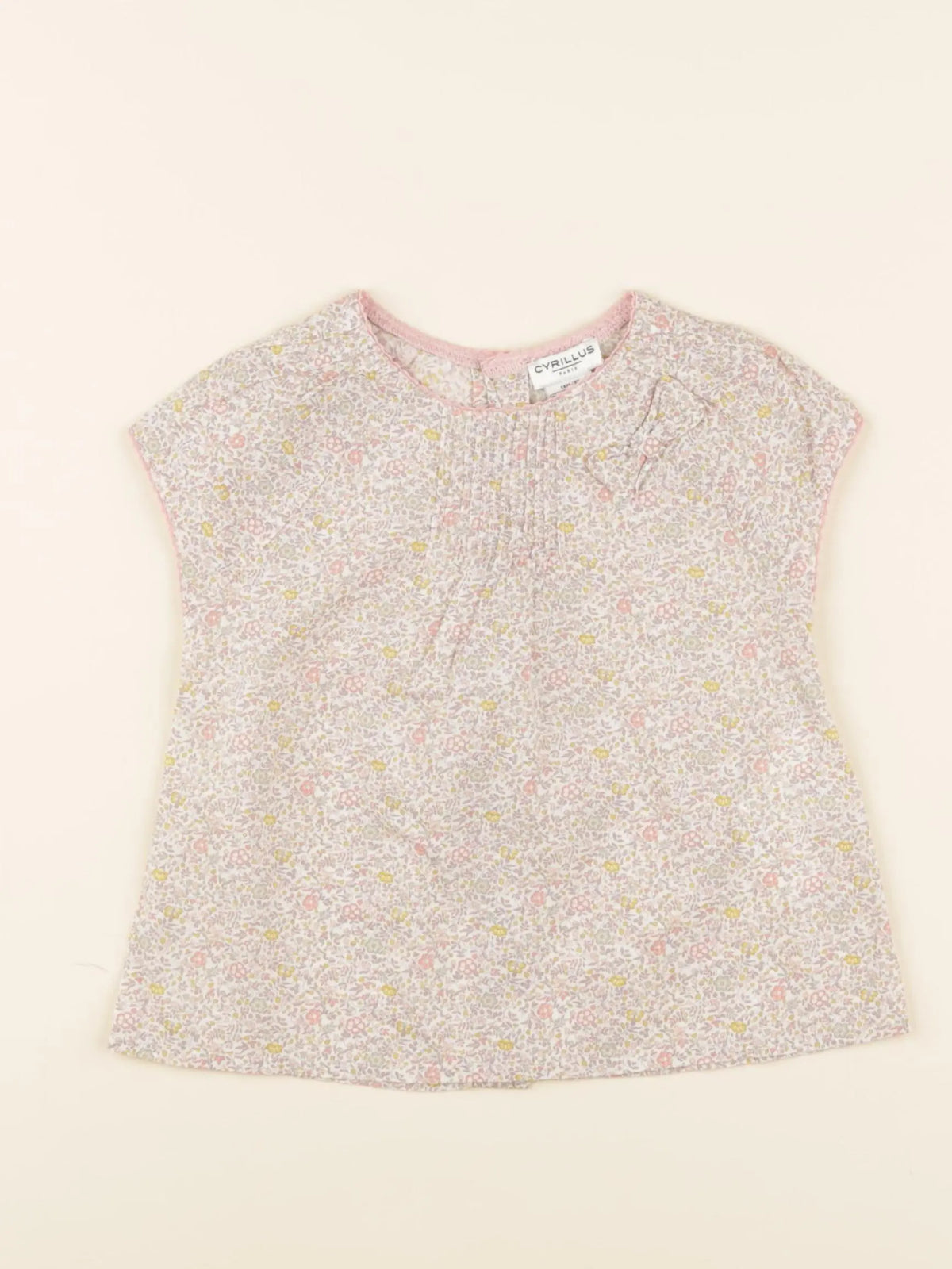 Cyrillus - blouse multicolore - 18 mois