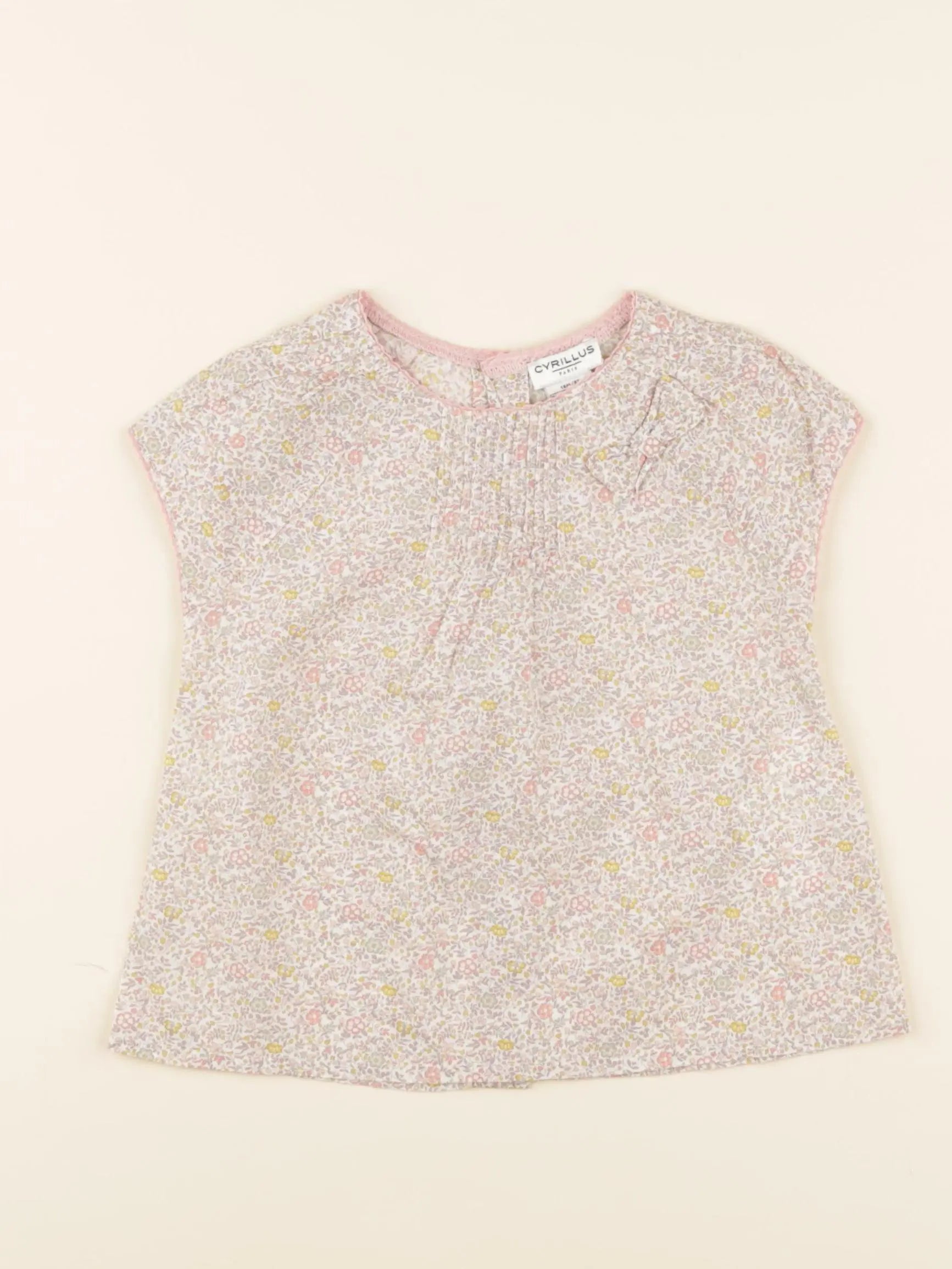 Cyrillus - blouse multicolore - 18 mois