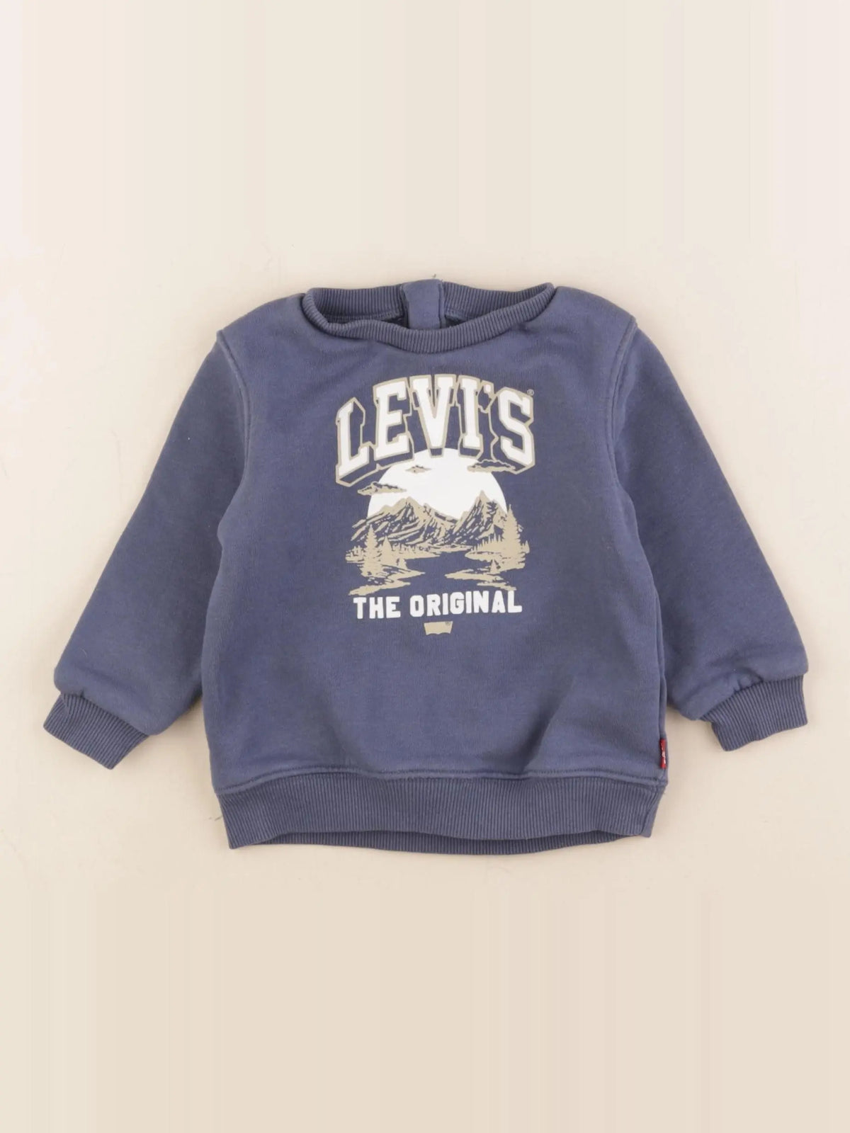 Levi's - sweat bleu - 12 mois