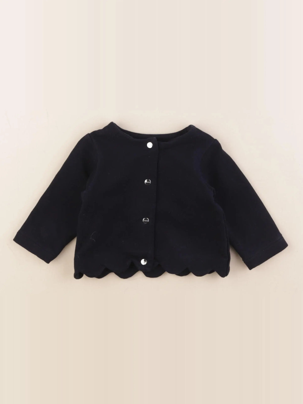 Jacadi - sweat bleu - 6 mois