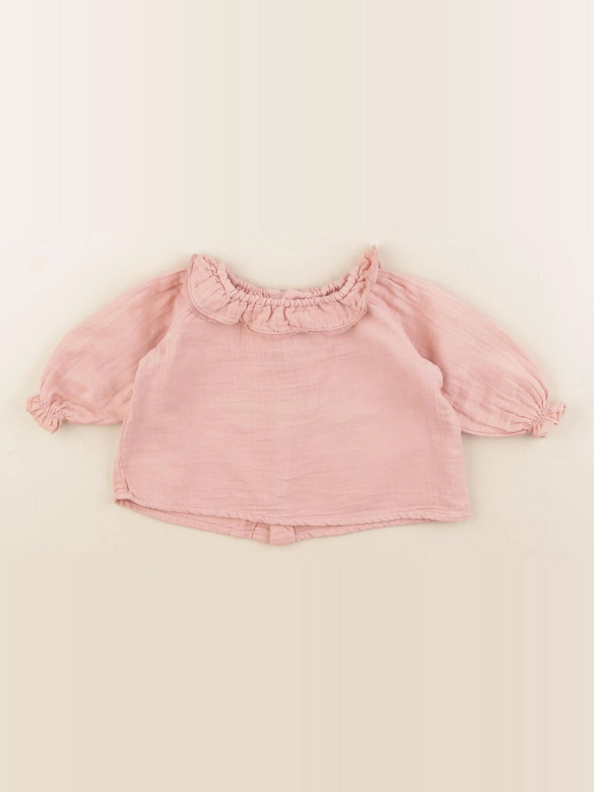 Bonton - blouse rose - 6 mois
