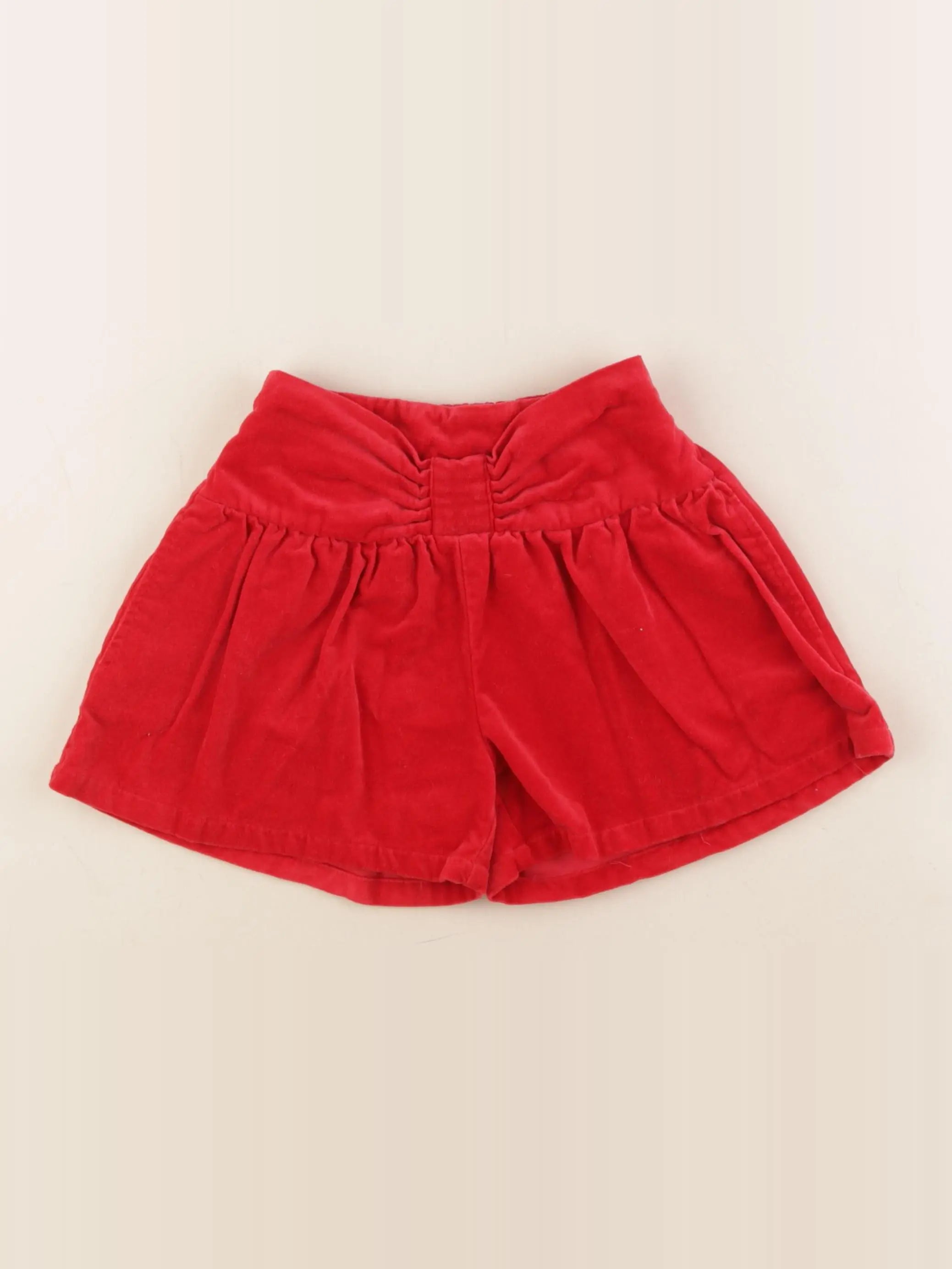 Vertbaudet - short rouge - 5 ans