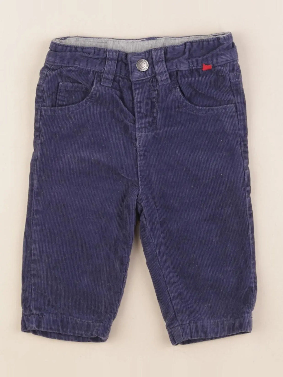 Cadet Rousselle - pantalon doublé bleu - 6 mois
