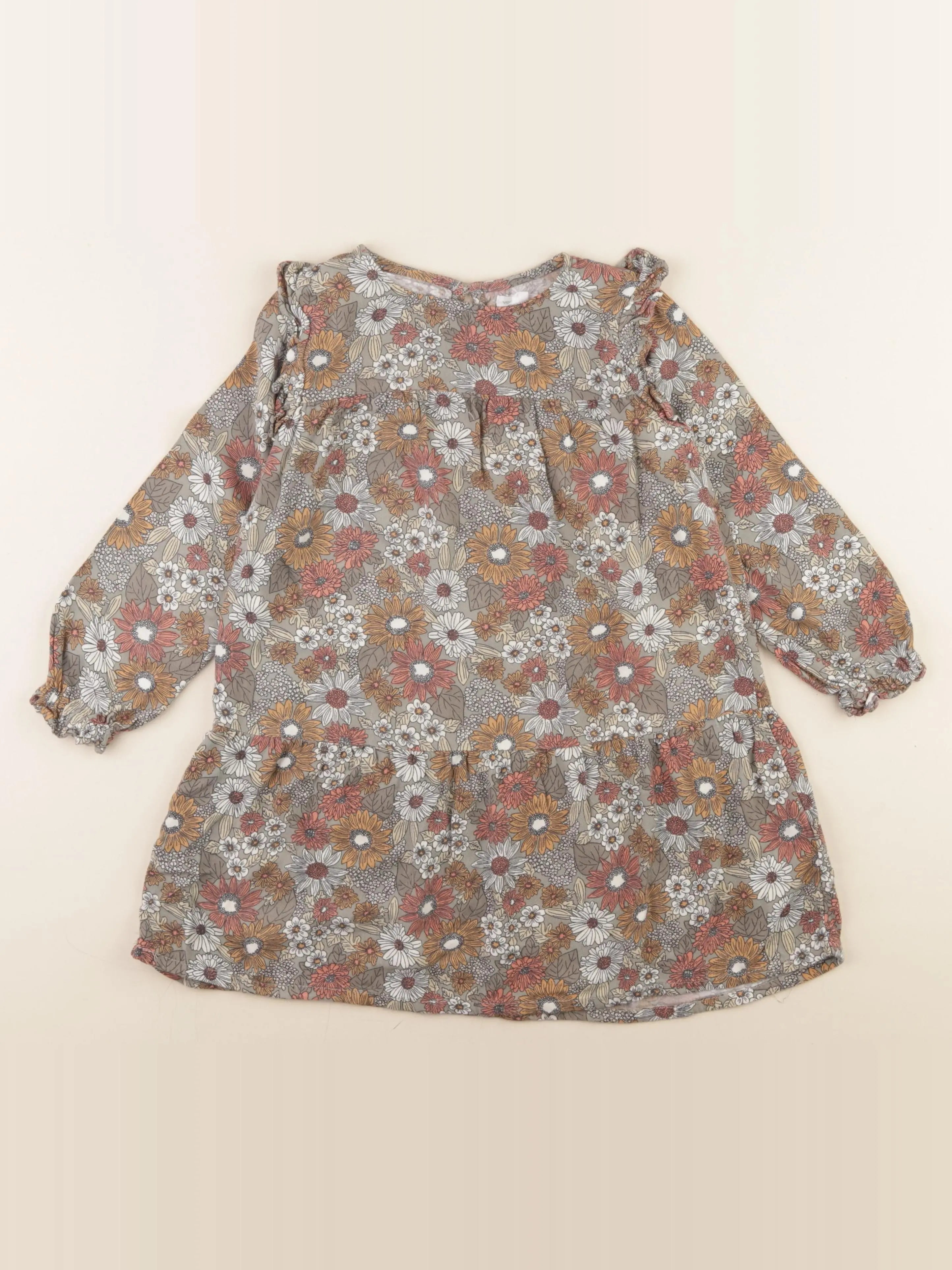 Vertbaudet - robe multicolore - 6 ans