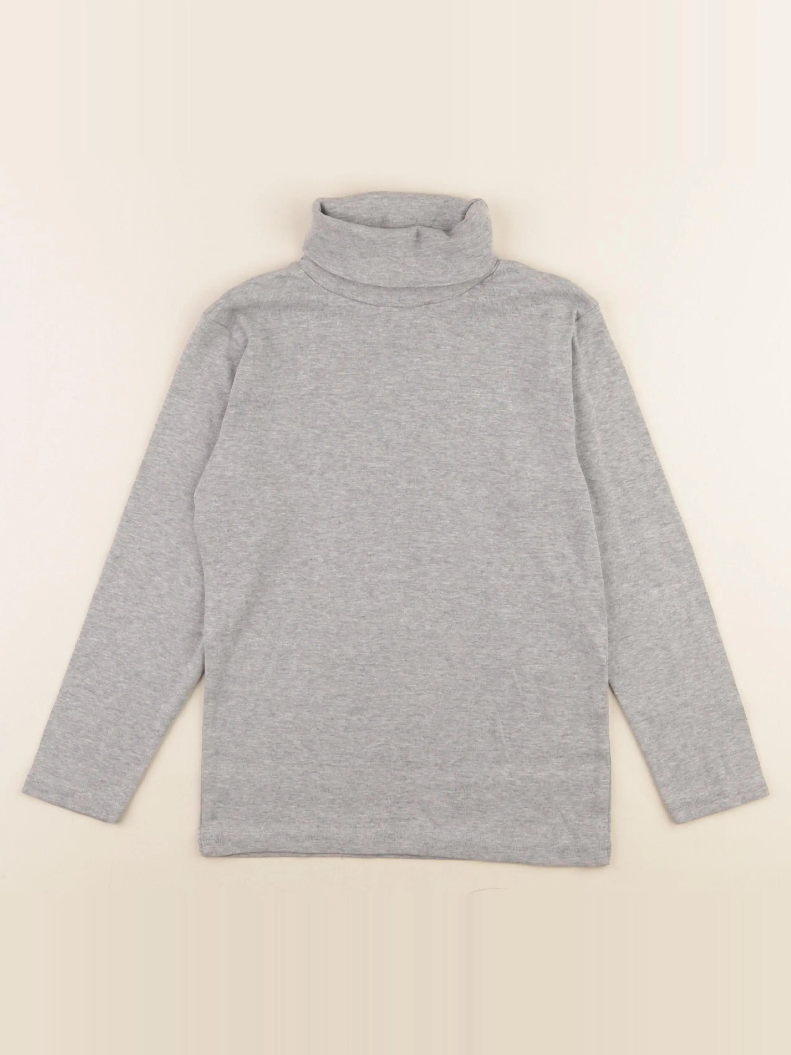 Vertbaudet - sous-pull gris - 10 ans
