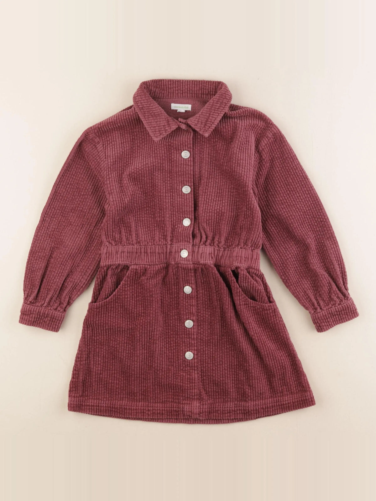 Vertbaudet - robe rouge - 2 ans