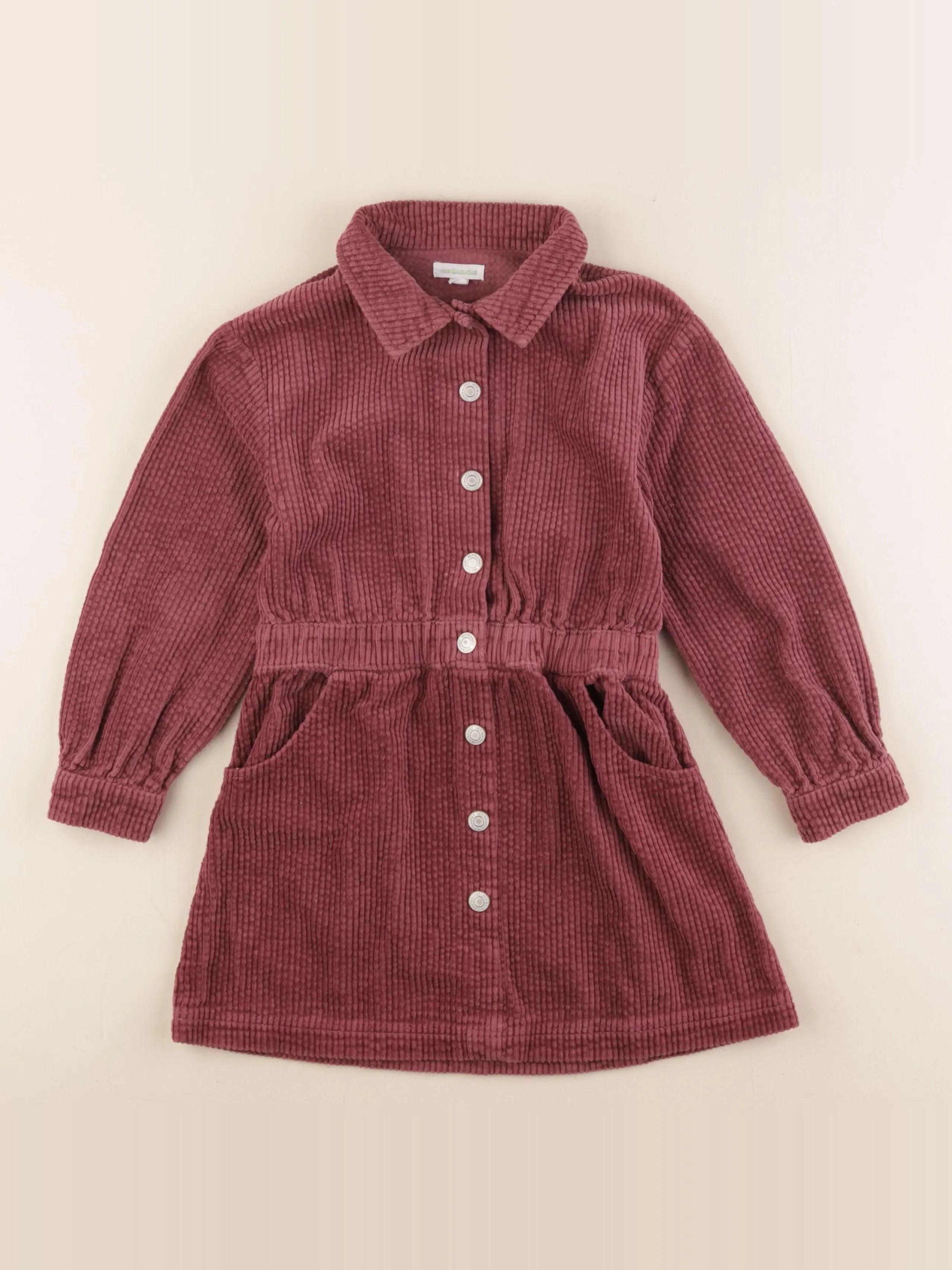 Vertbaudet - robe rouge - 2 ans