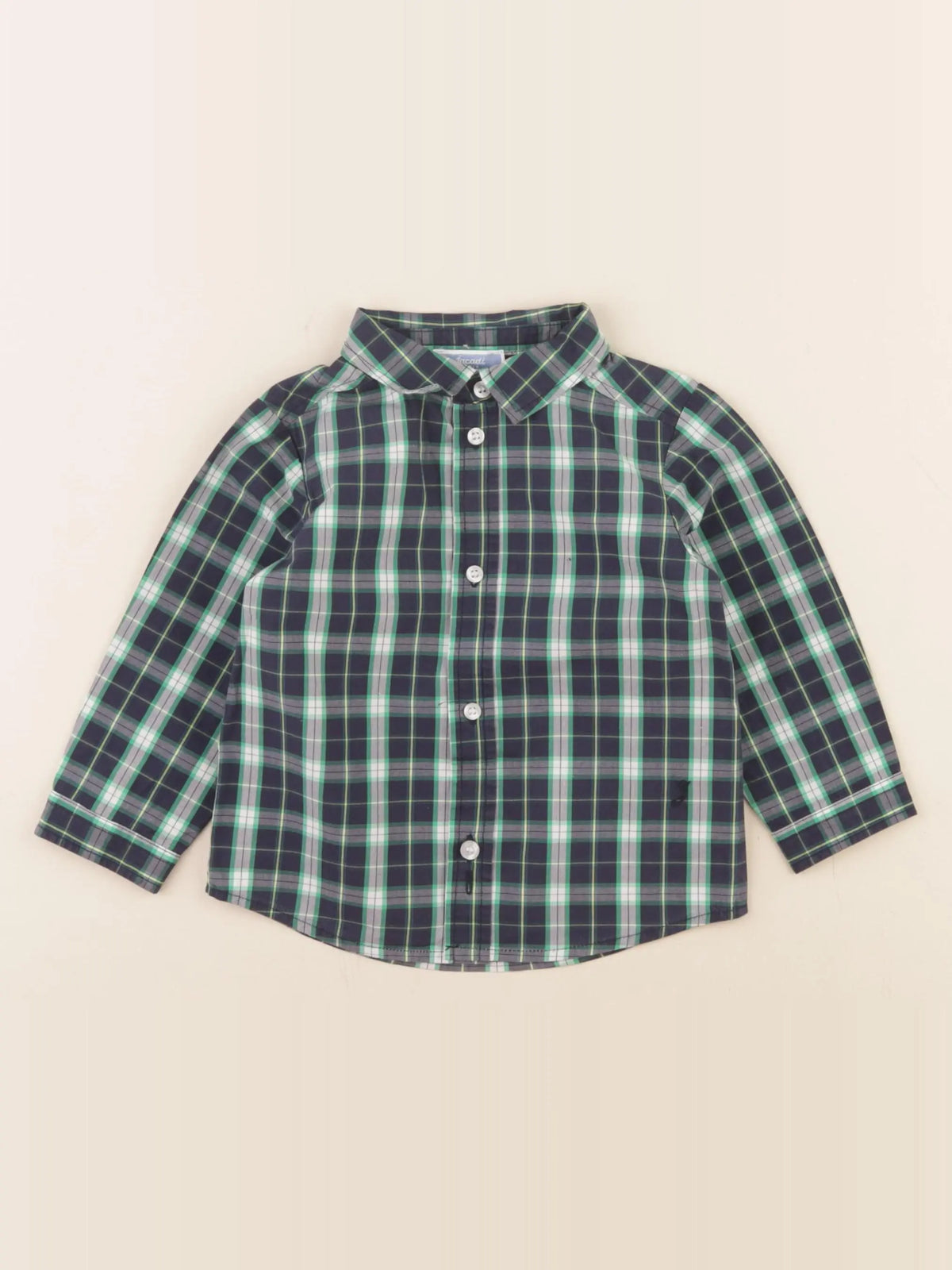 Jacadi - chemise vert - 12 mois