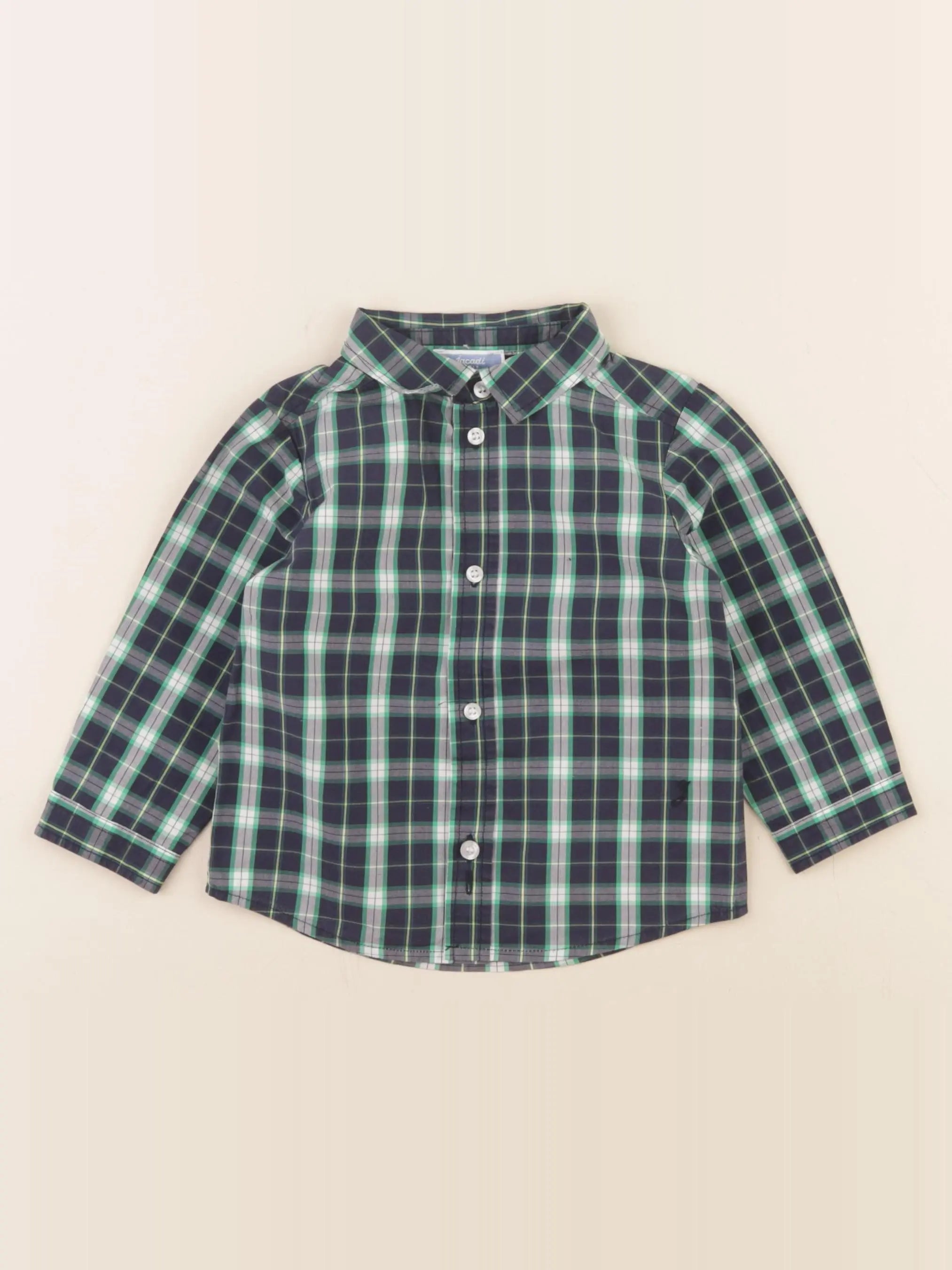 Jacadi - chemise vert - 12 mois