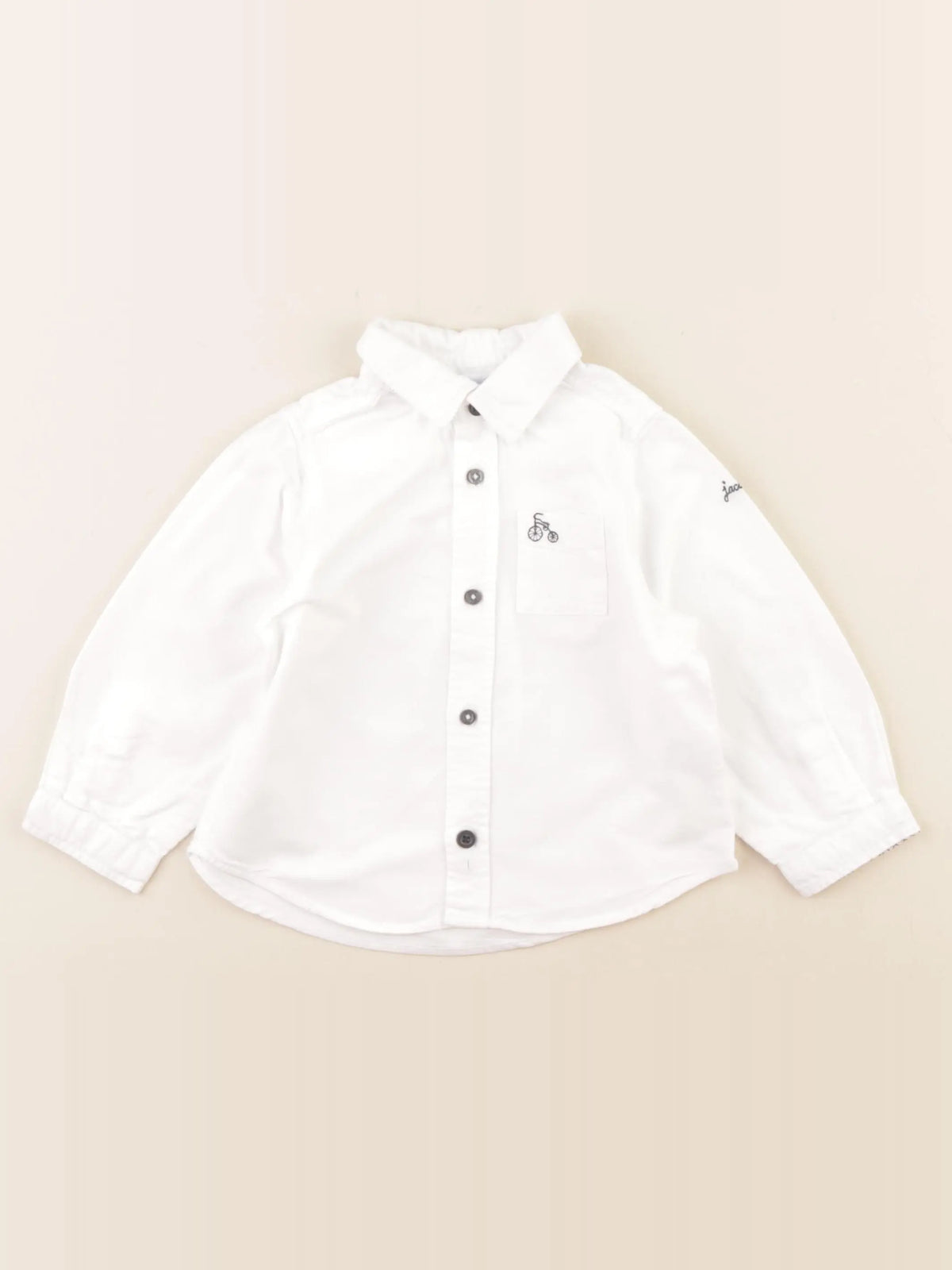 Jacadi - chemise blanc - 18 mois
