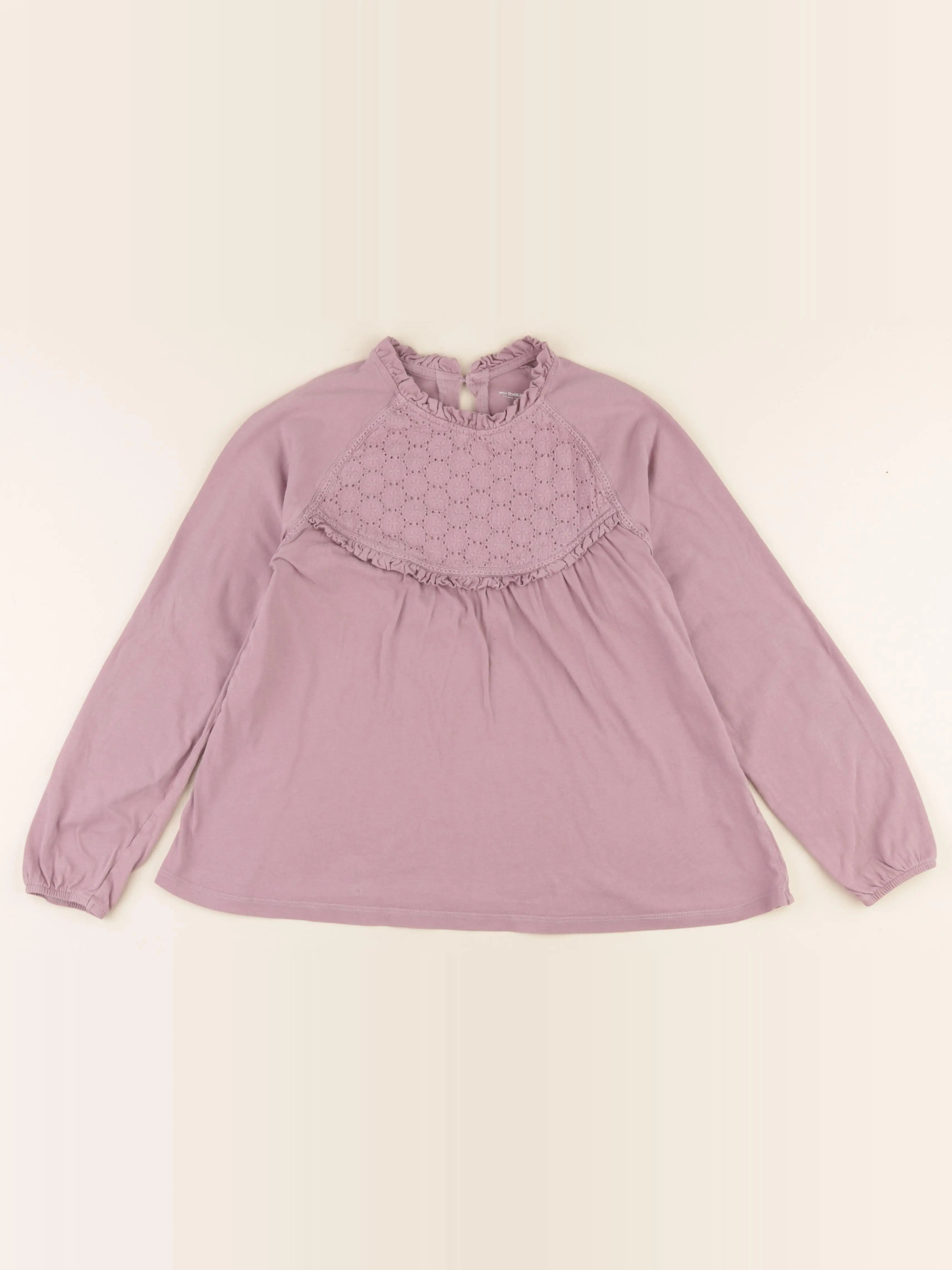 Vertbaudet - tee-shirt rose - 14 ans
