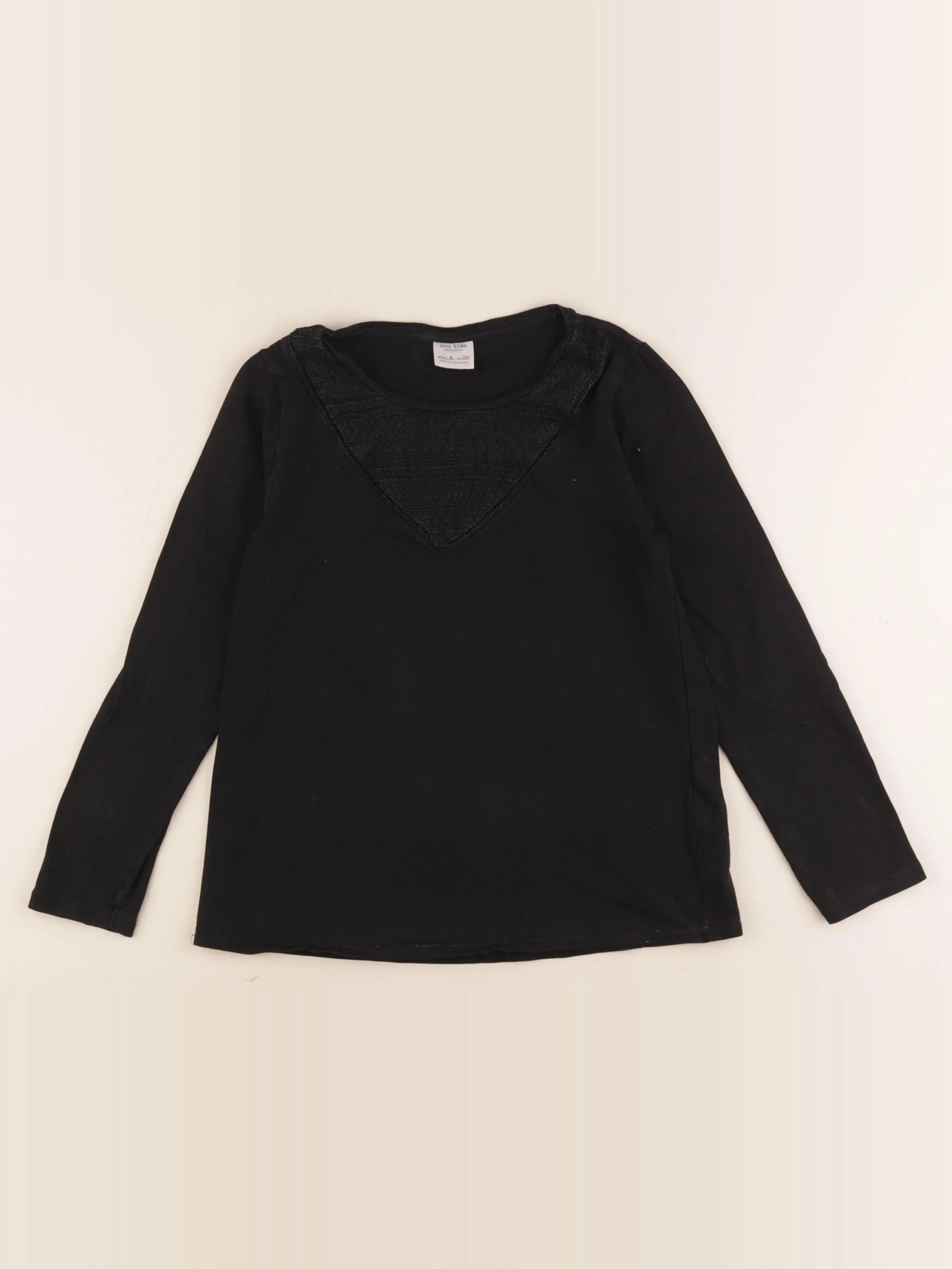 Zara - tee-shirt noir - 8 ans