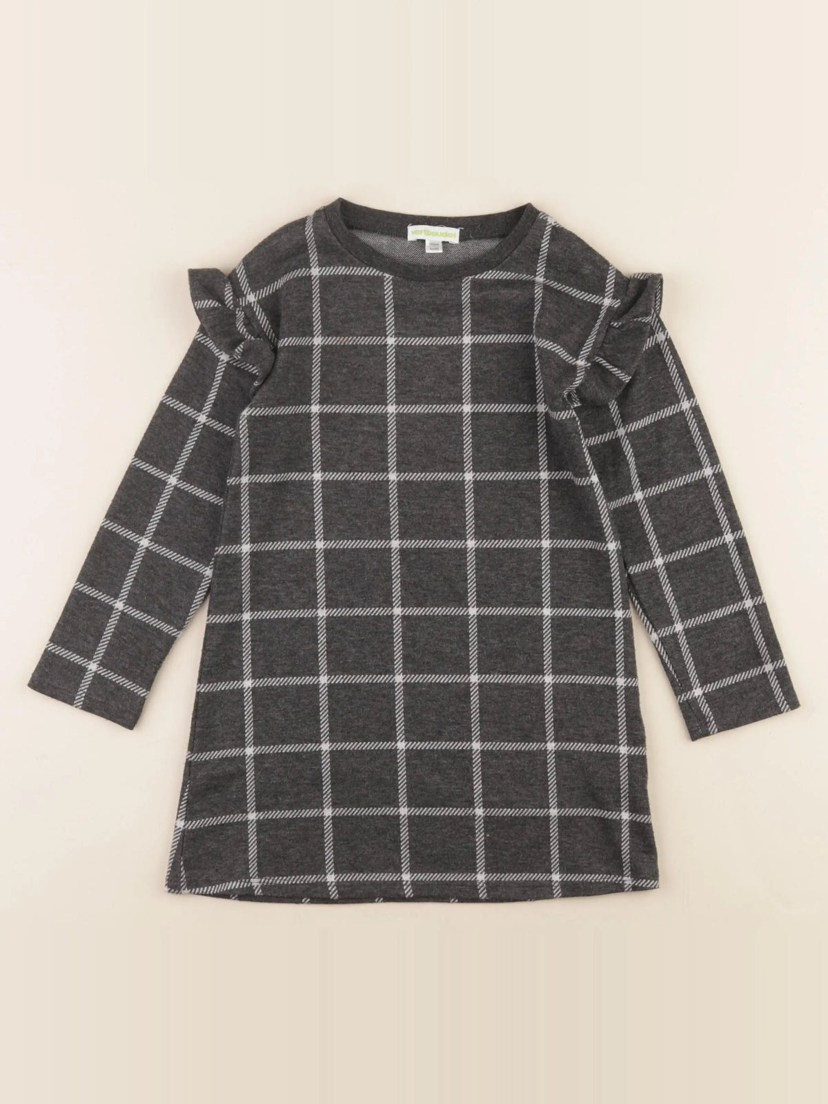 Vertbaudet - robe gris - 4 ans