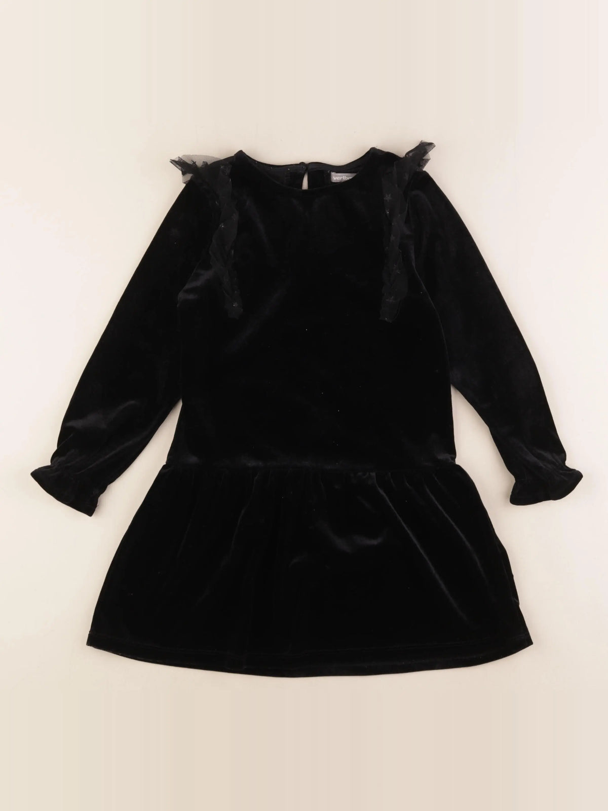Vertbaudet - robe noir - 6 ans