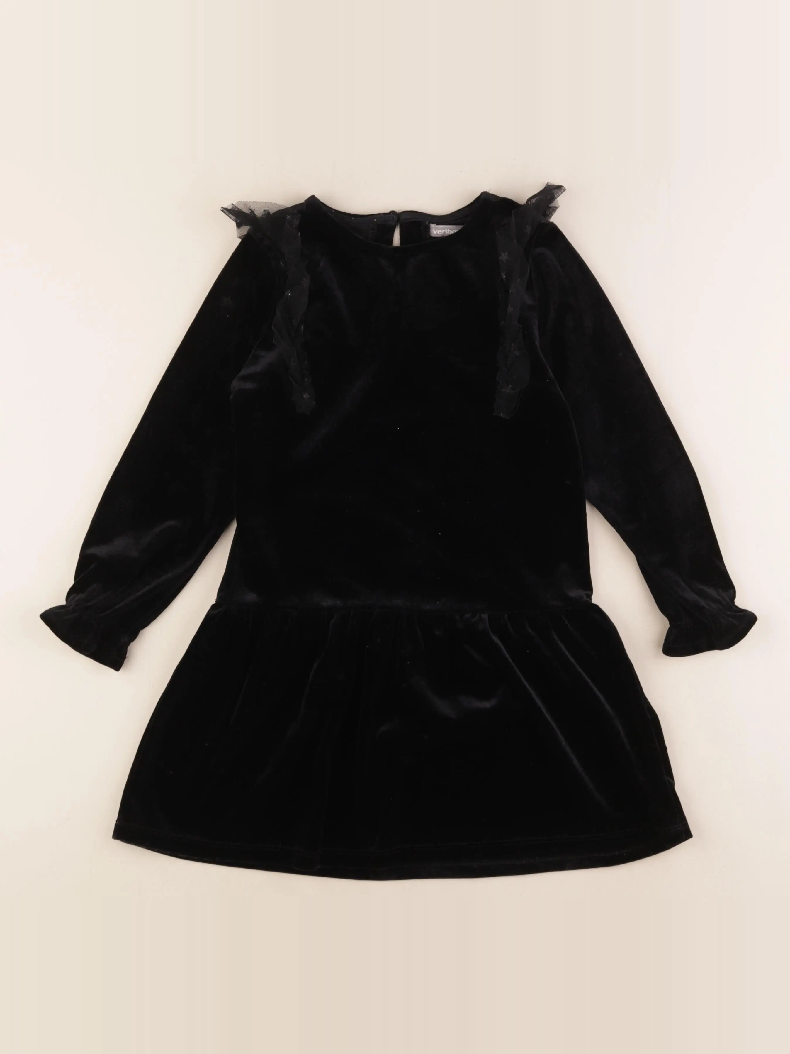 Vertbaudet - robe noir - 6 ans