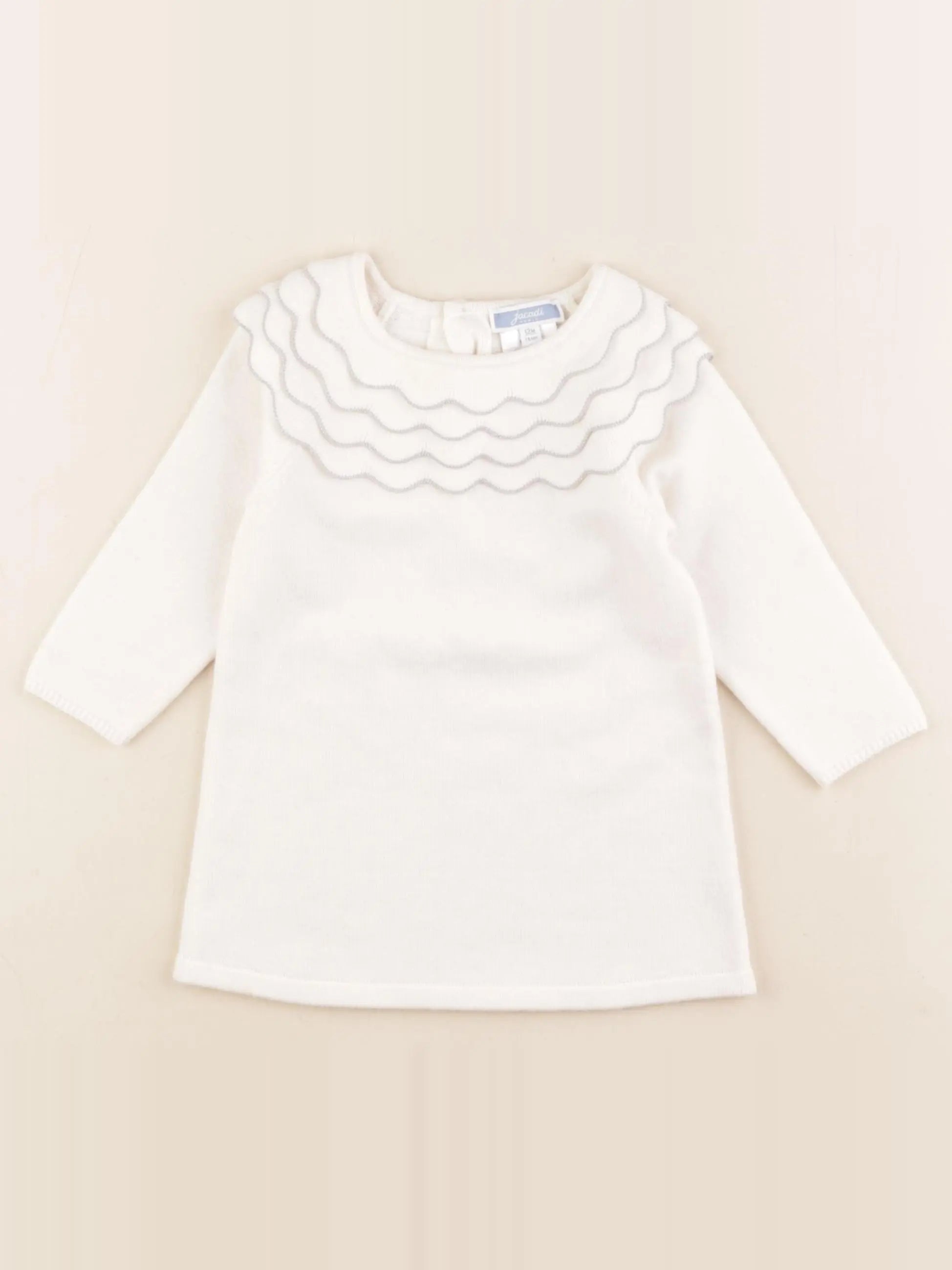 Jacadi - robe blanc - 12 mois