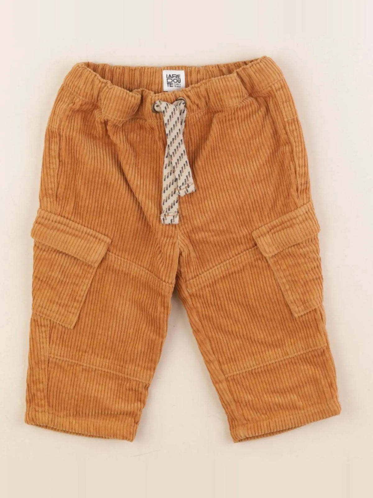 La Redoute - pantalon doublé marron - 6 mois
