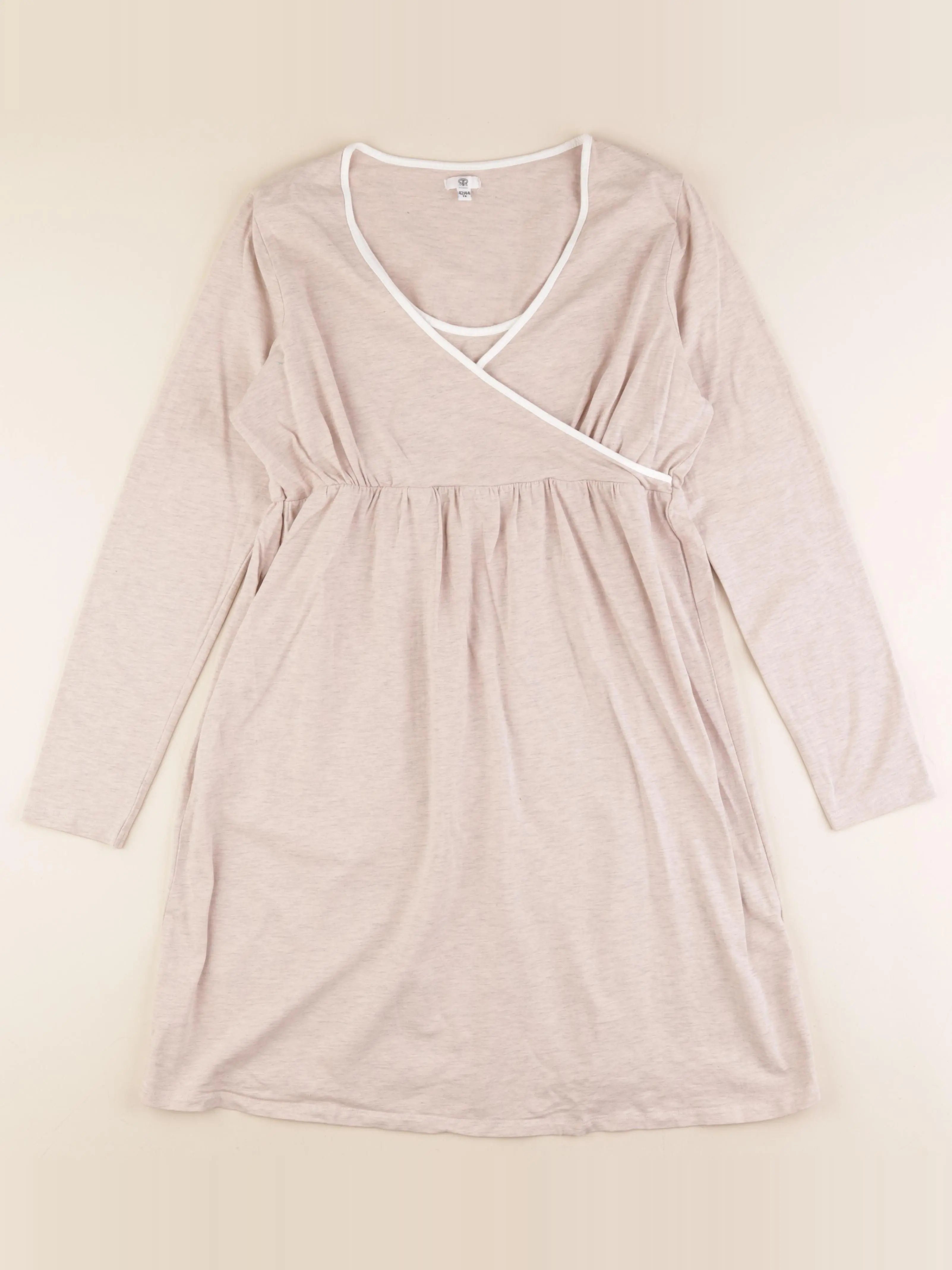 La redoute - robe grossesse beige - 42 à 44