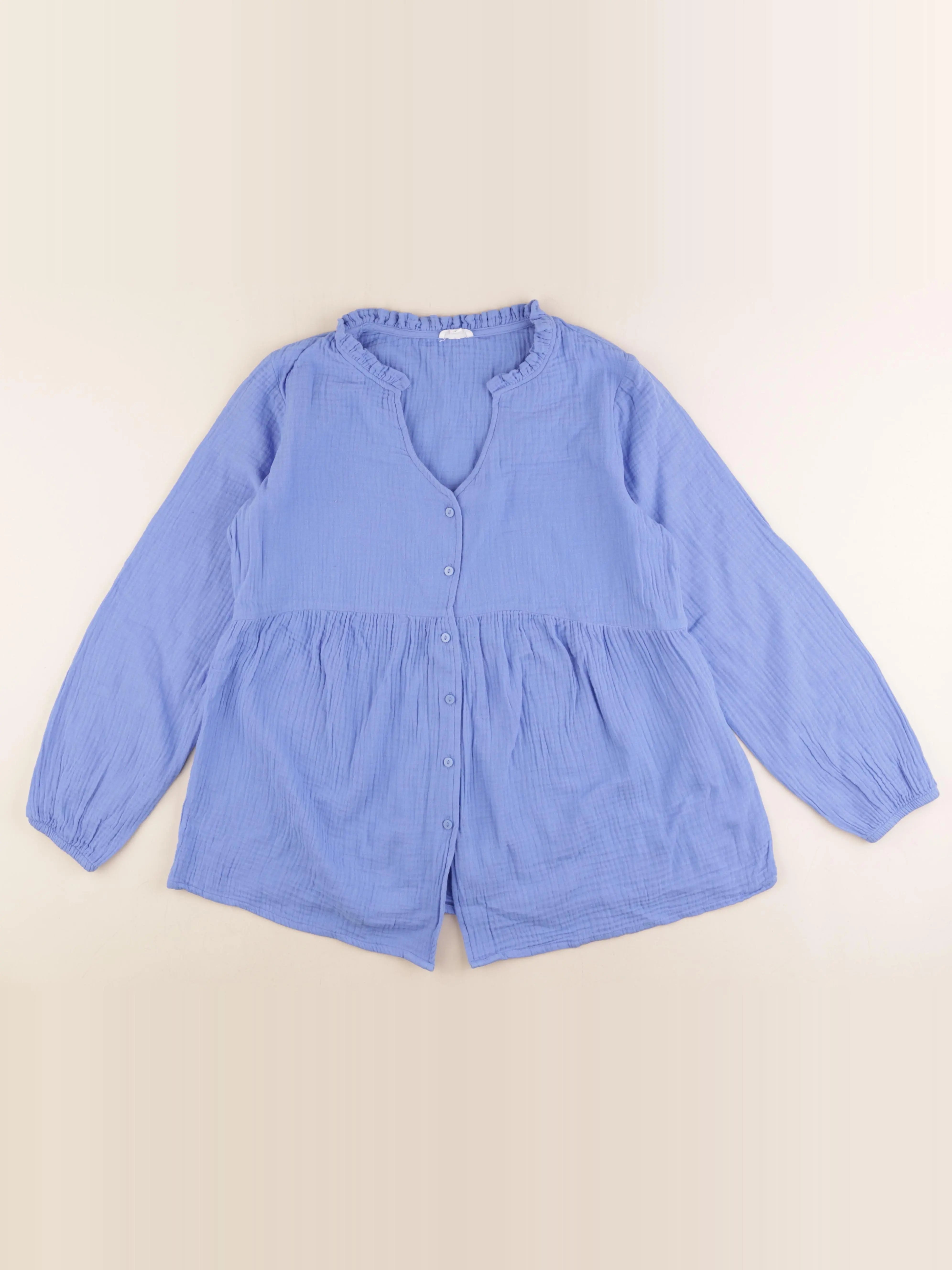 Vertbaudet - blouse grossesse bleu - 42