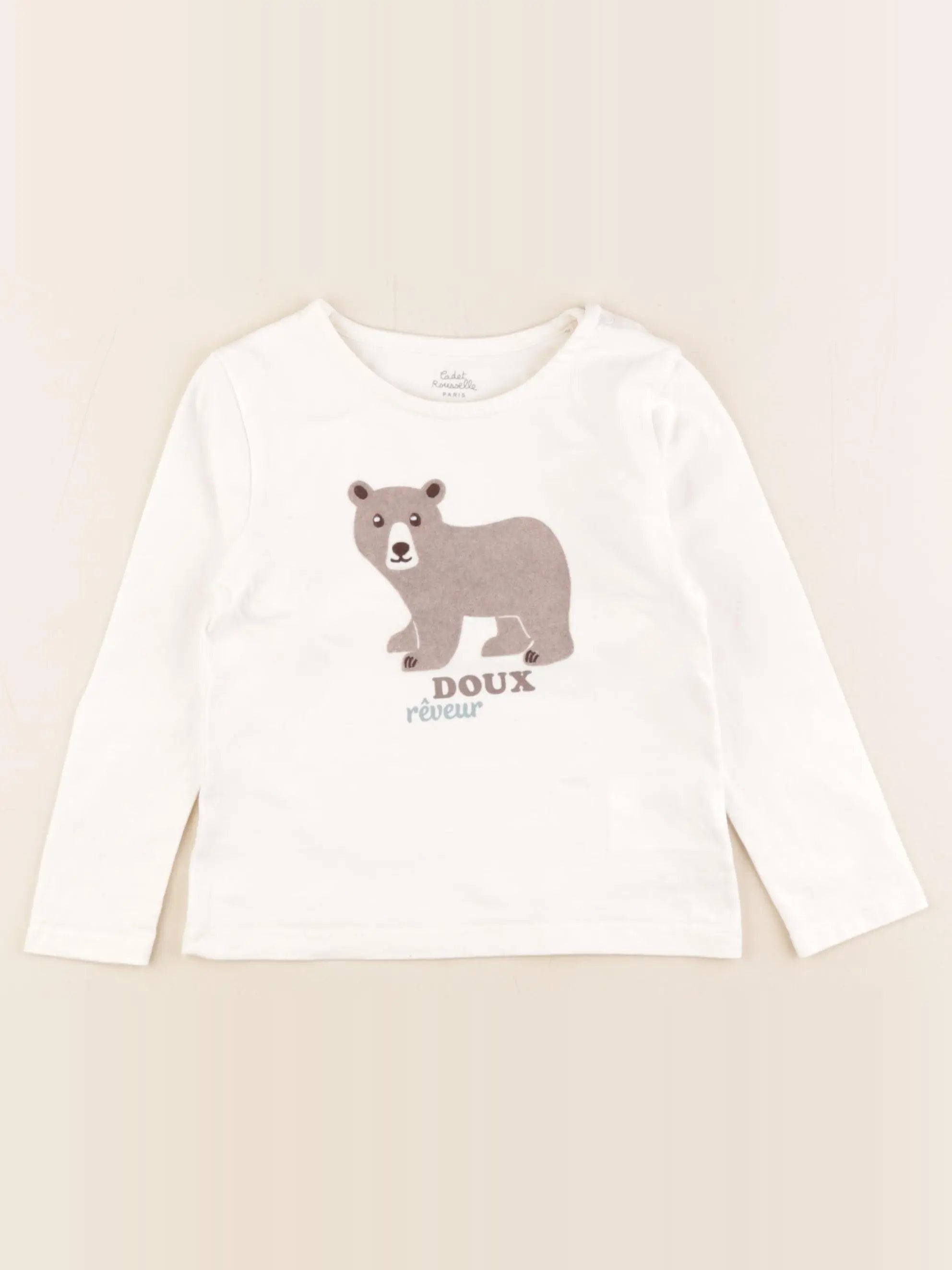 Cadet Rousselle - tee-shirt beige - 36 mois