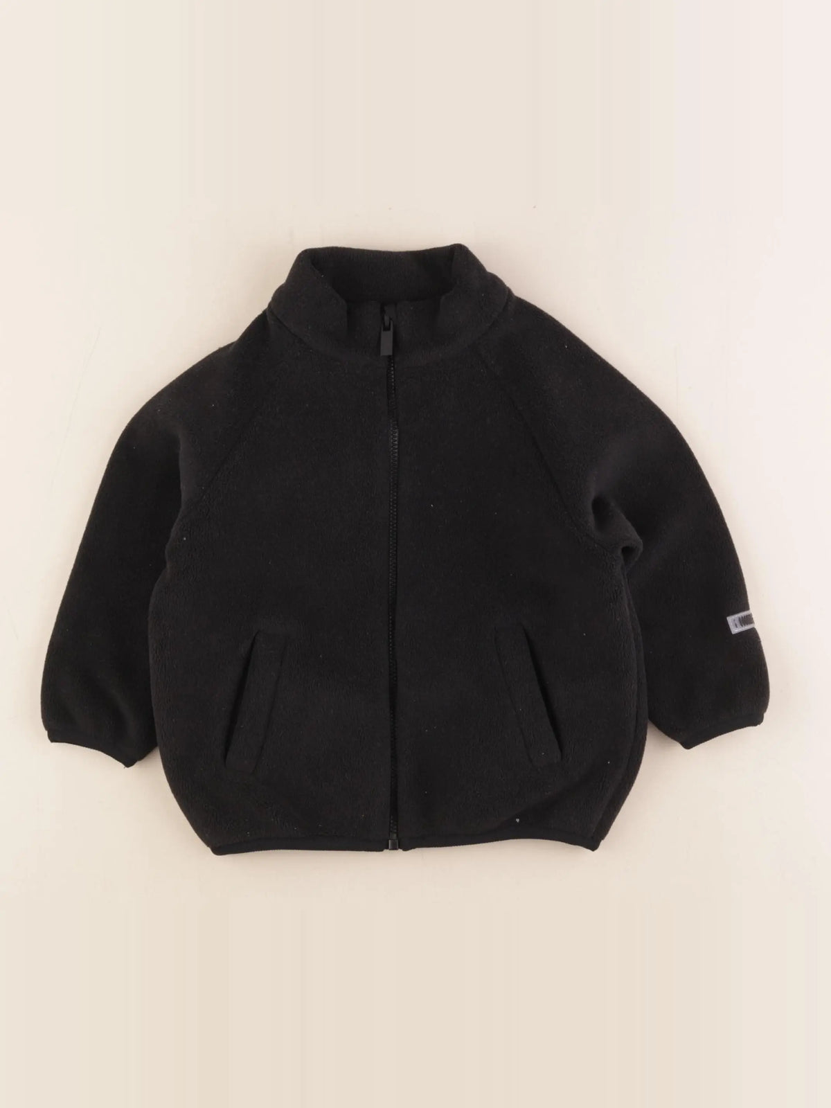 Zara - polaire noir - 18 mois