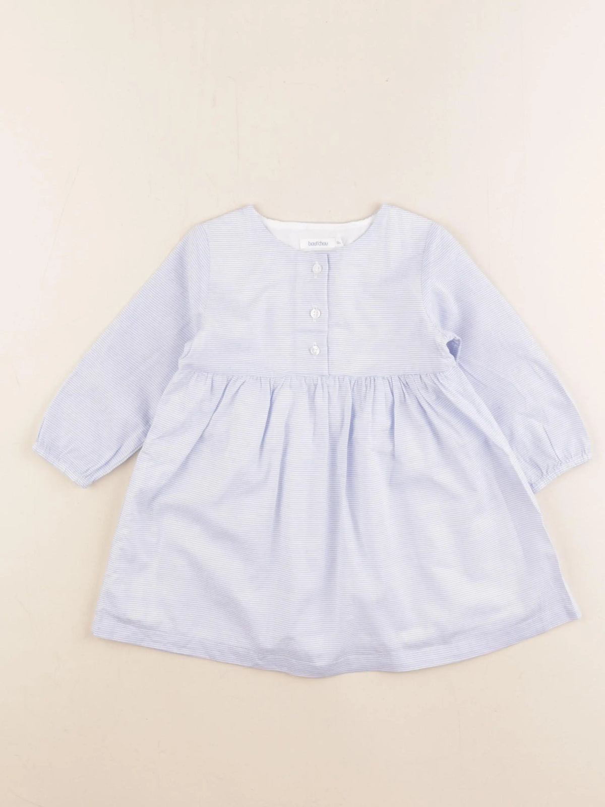 Boutchou - robe bleu - 12 mois