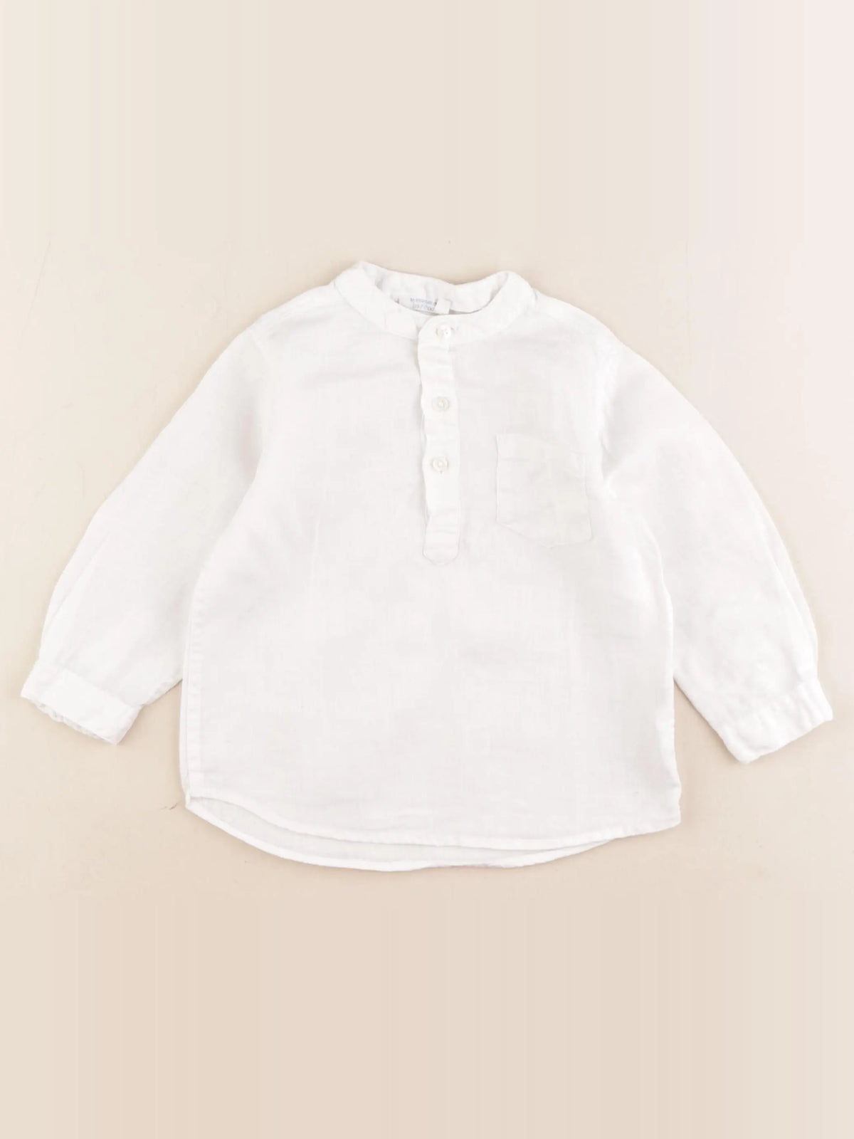 Boutchou - chemise blanc - 18 mois