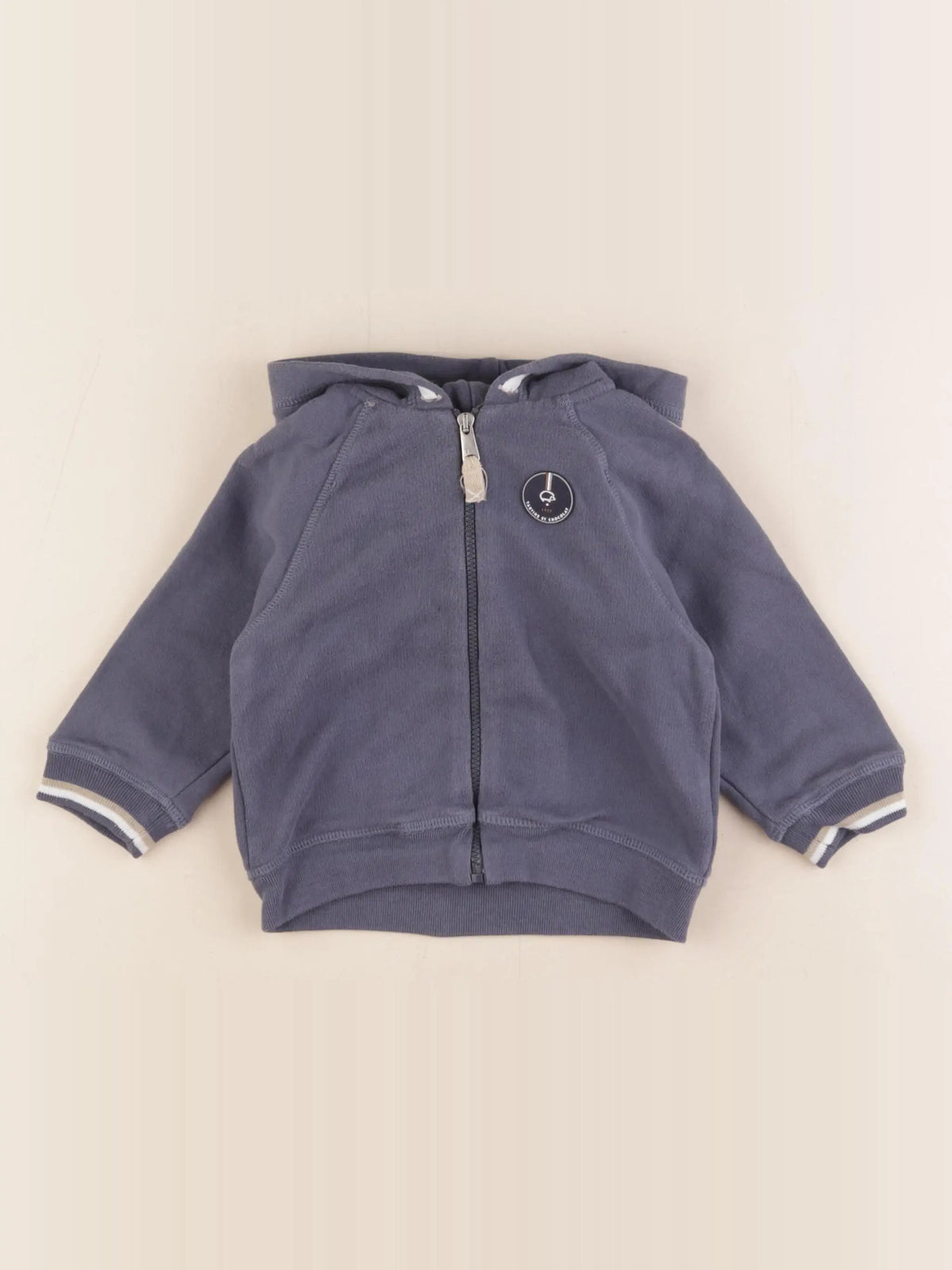 Tartine & Chocolat - sweat bleu - 1 an