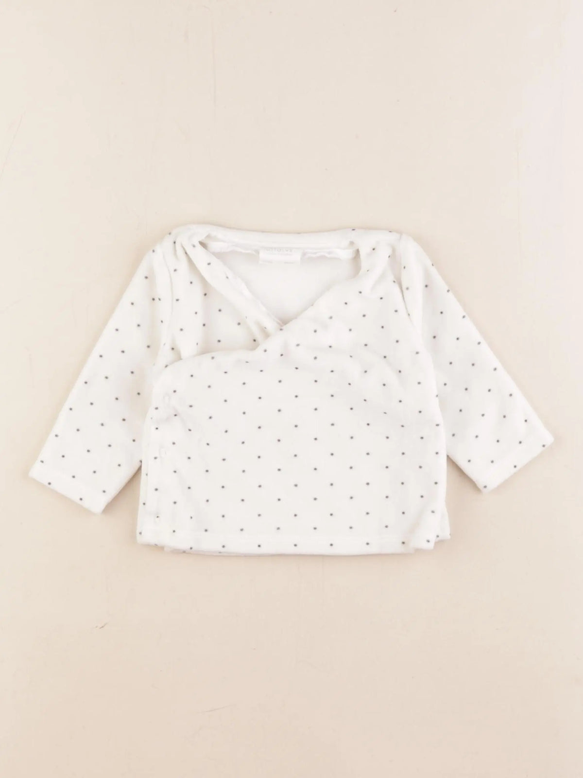 Natalys - sweat blanc - 3 mois